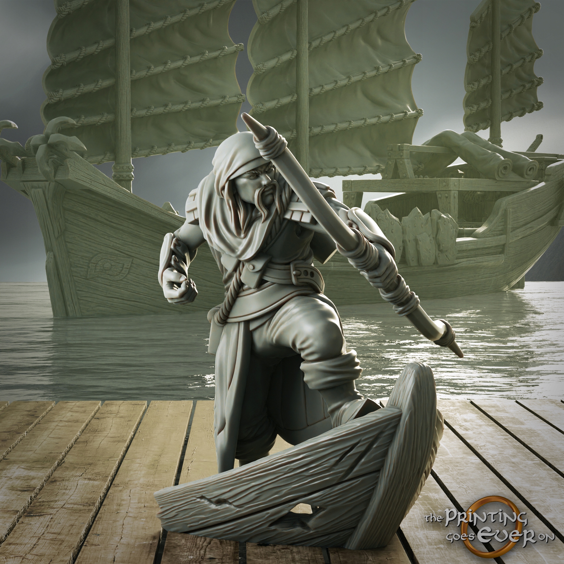 Pirate Archer C The Printing Goes Ever On