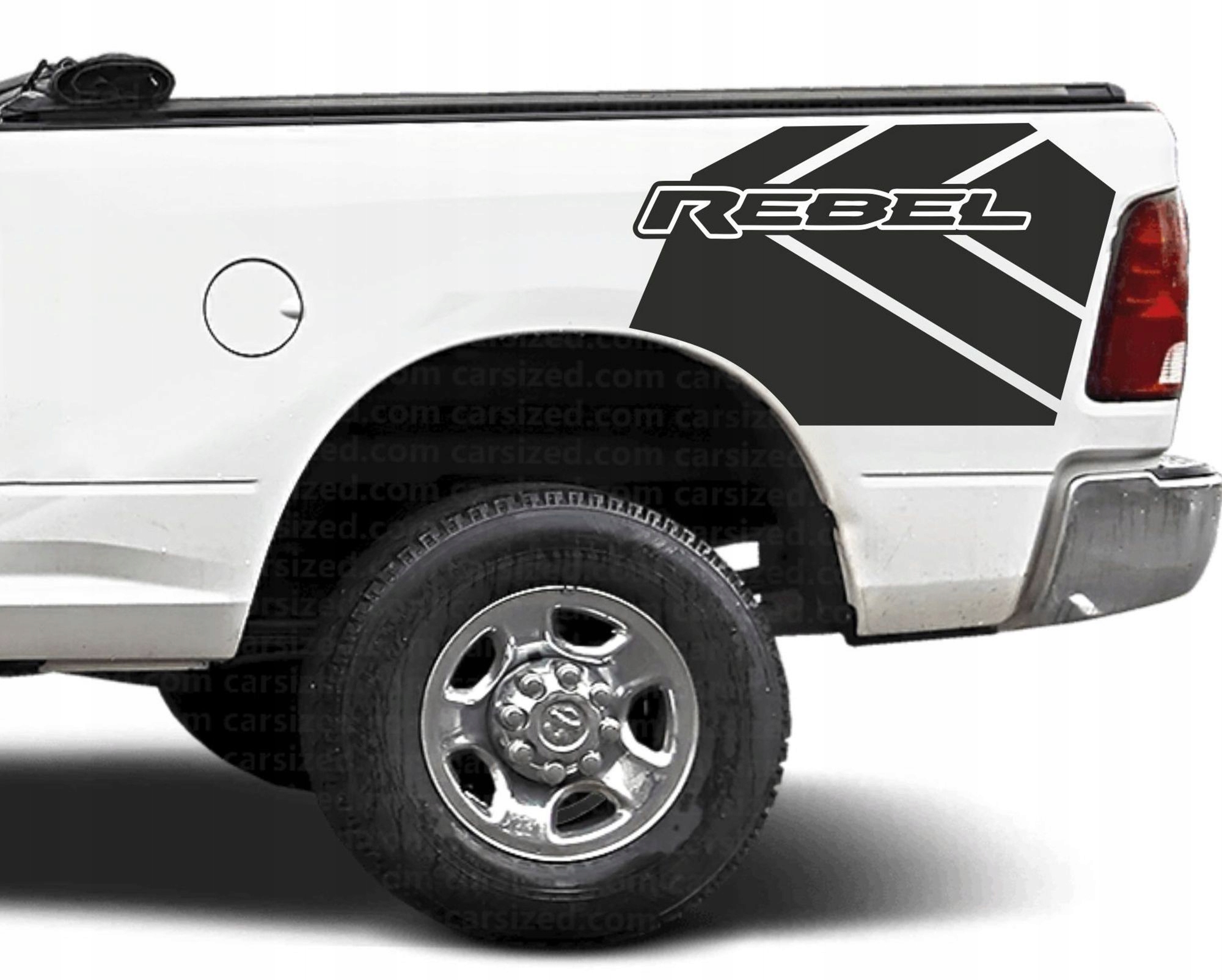 Samolepky Dodge Ram Rebel na palubu 01