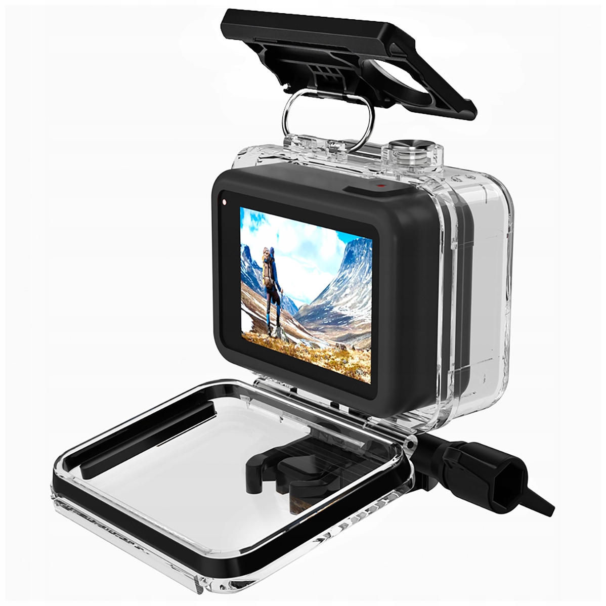 Podwodna Obudowa Etui ULANZI G8-1 CASE do GoPro HERO 8 BLACK Waga produktu z opakowaniem jednostkowym 0.1 kg