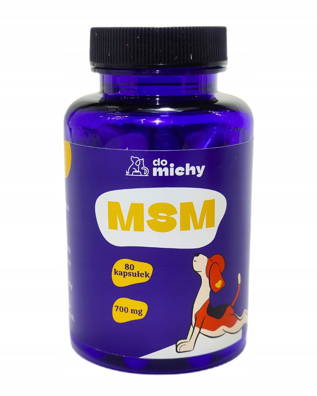 Levně Msm v tabletkách a kapslích pro psa Do michy 80ks na klouby regenerace vet