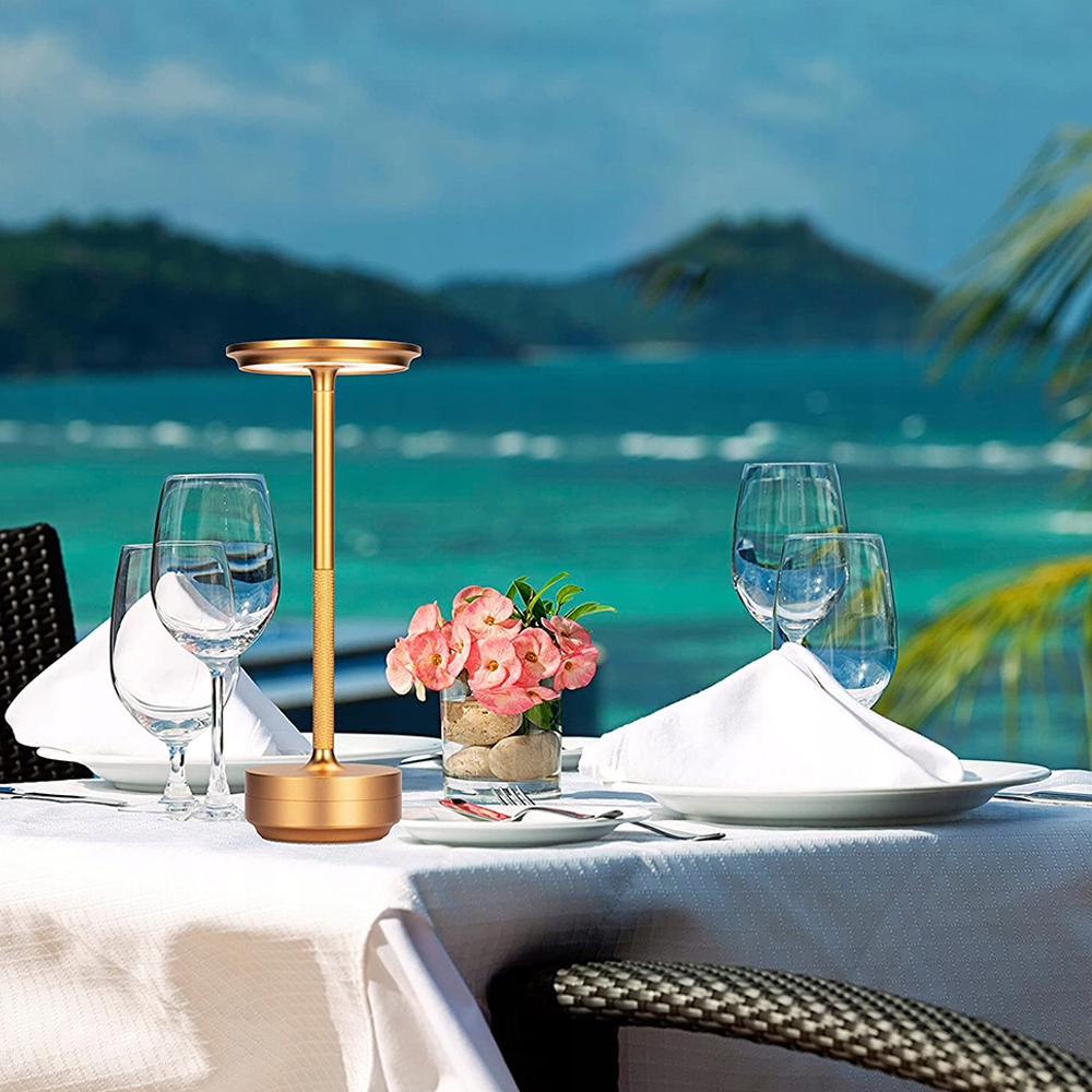 LAMPKA NOCNA LED METALOWA BEZPRZEWODOWA DOTYKOWA Kolor inny