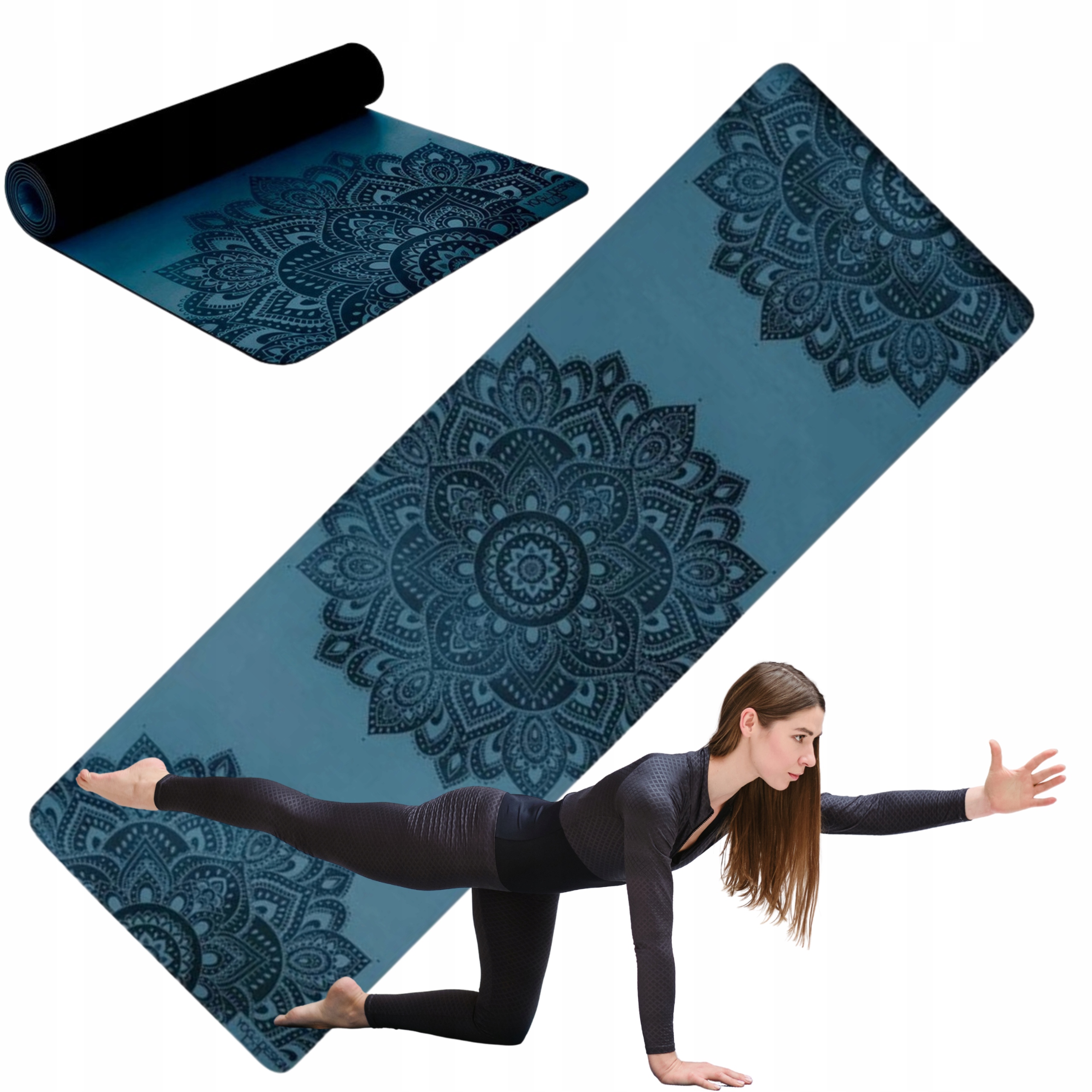 5 MM Tréninková Podložka Pro Fitness Cvičení Jógy, Lehká, Pohodlná A Praktická