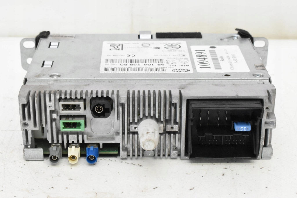 player navigation devices 9810475880 CITROEN C4 CACTUS 1 and 14-17