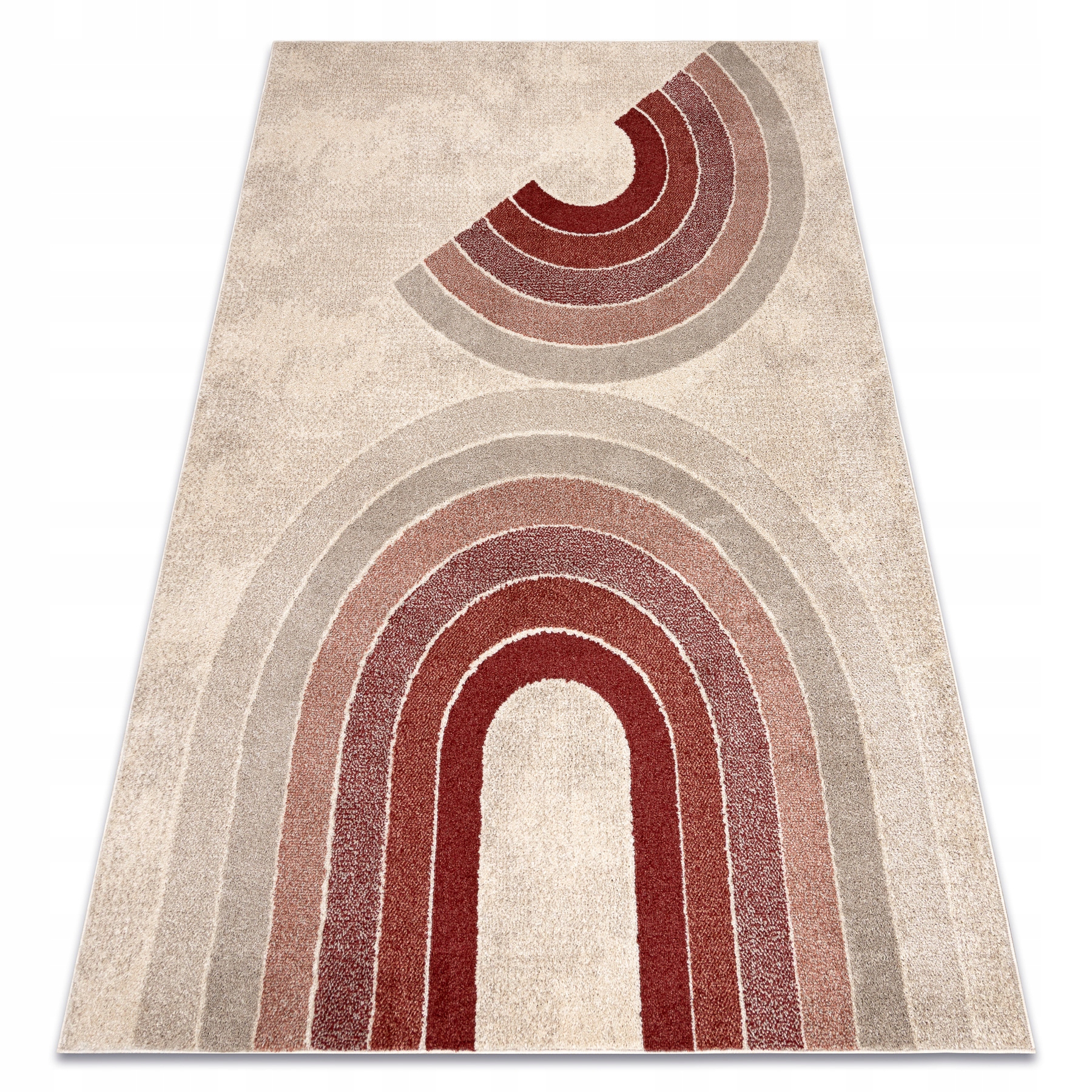 Koberec Do Obývacího Pokoje Pro Mládež Geometrický moderní Půlkruh 180x270 cm