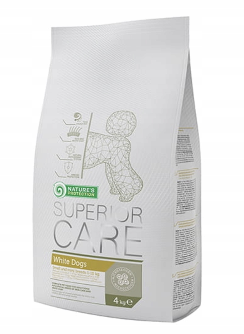 Levně Krmivo Nature’s Protection pro maltézáky 4 kg Stop Skvrnám jehněčí maso