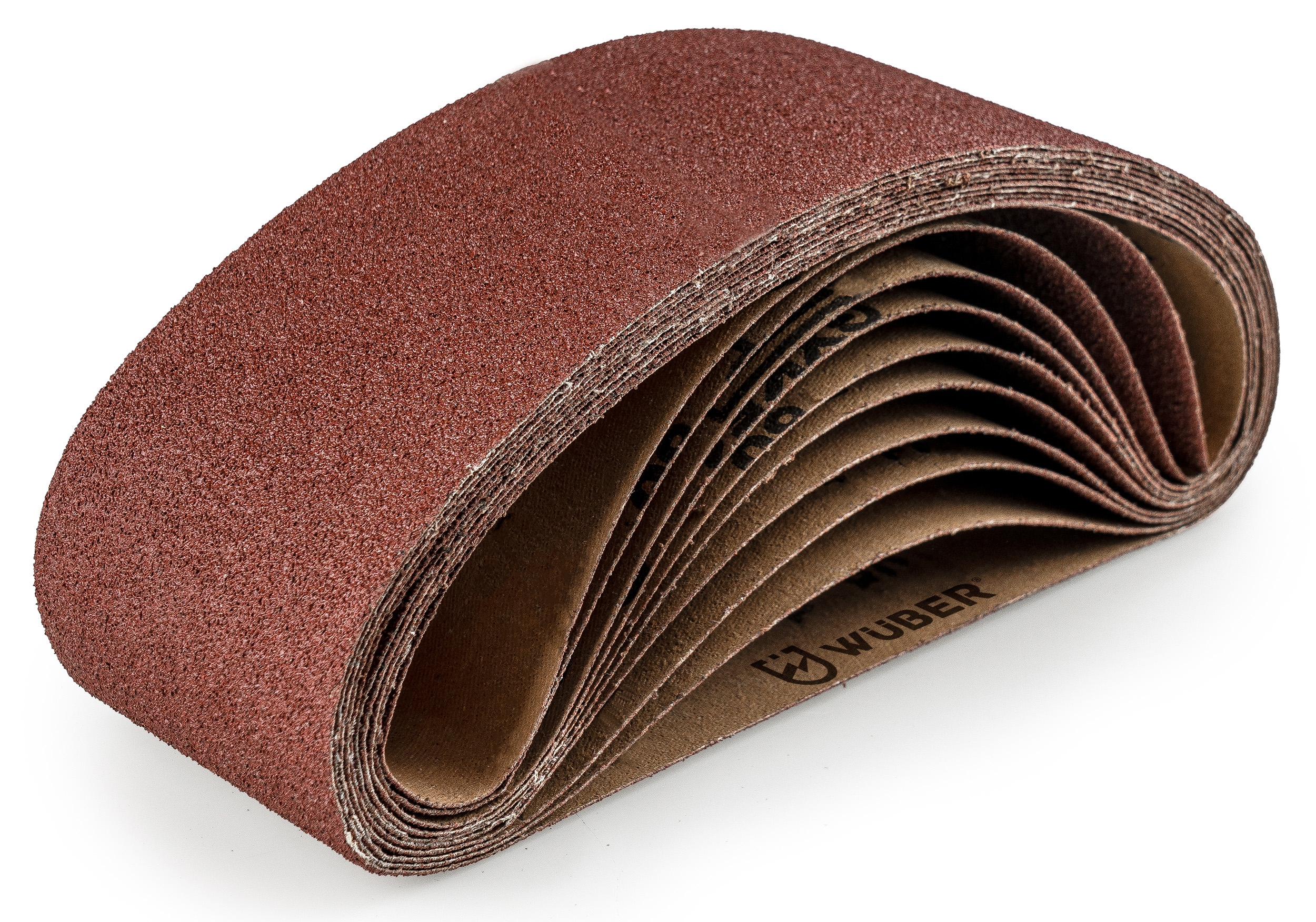 PAS BEZKOŃCOWY P180 533x75MM PAPIER ŚCIERNY TAŚMA DO SZLIFIERKI TAŚMOWEJ Marka Wuber