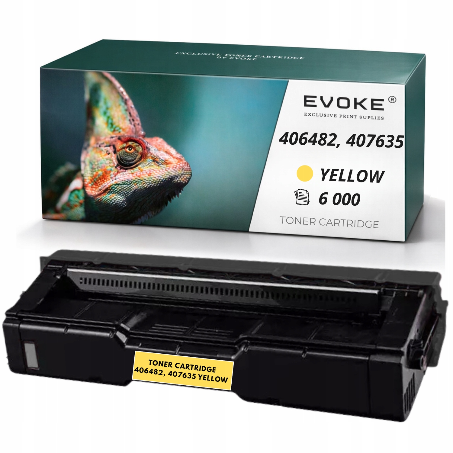 Toner pro Ricoh SPC310H Y 406482, 407635 žlutý 6000 stran Sp C231 C242 C310