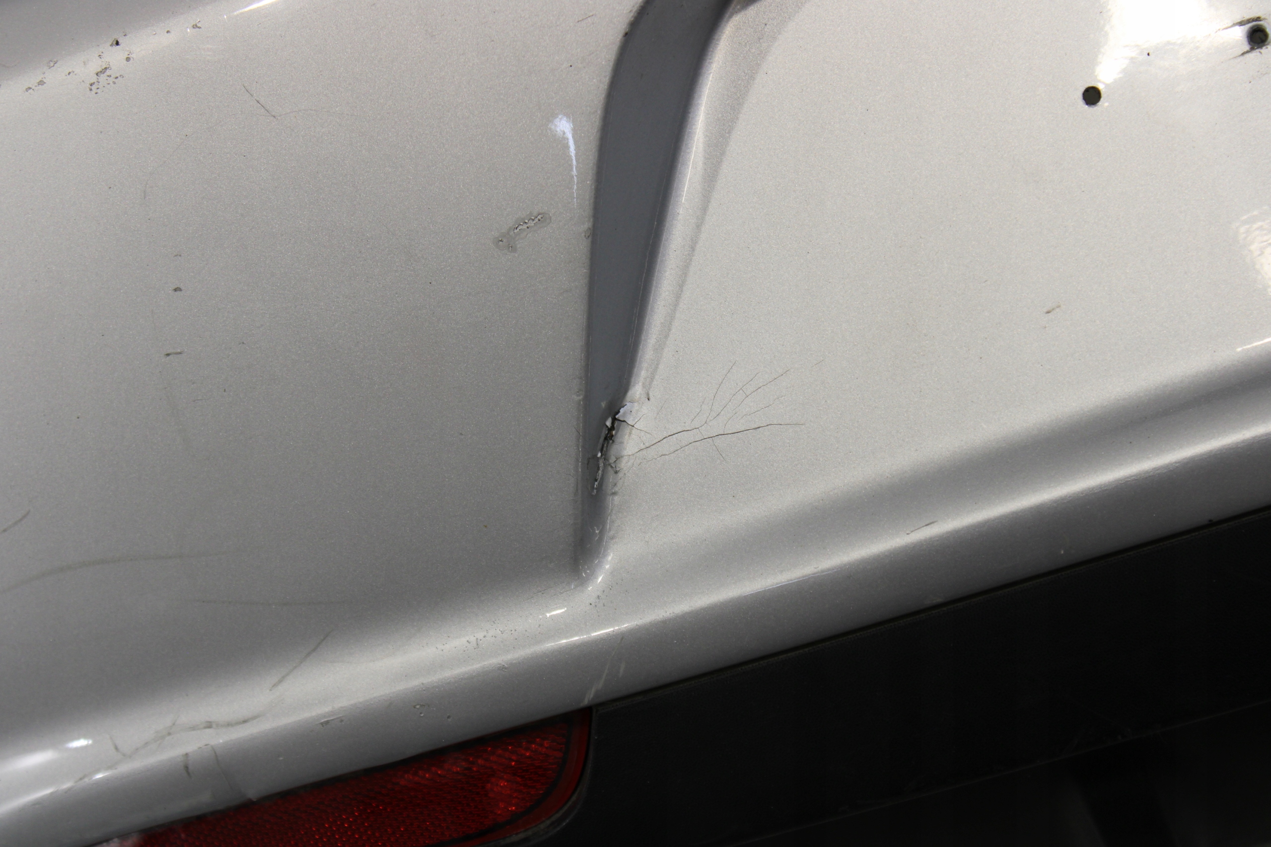 bumper rear part rear complete VW GOLF VI 6 5K0 R-LINE
