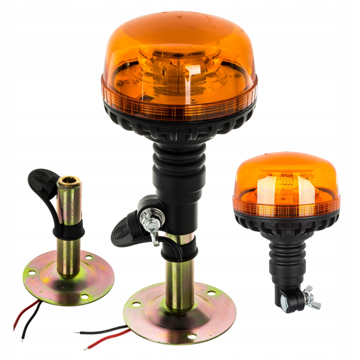 68165 - Сигнальная лампа петух 36 LED 12V 24V с кронштейном