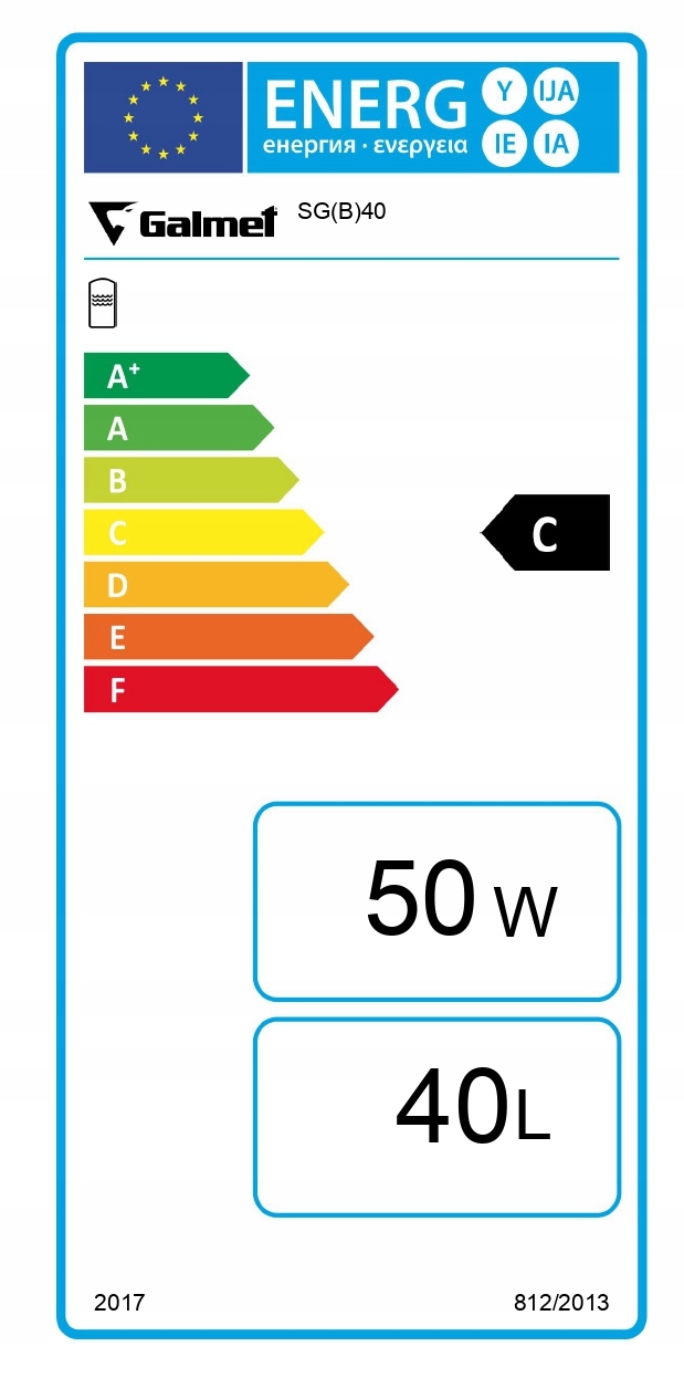 GALMET BUFOR CIEPŁA 40 BOJLER ZBIORNIK CO WISZĄCY Marka Galmet