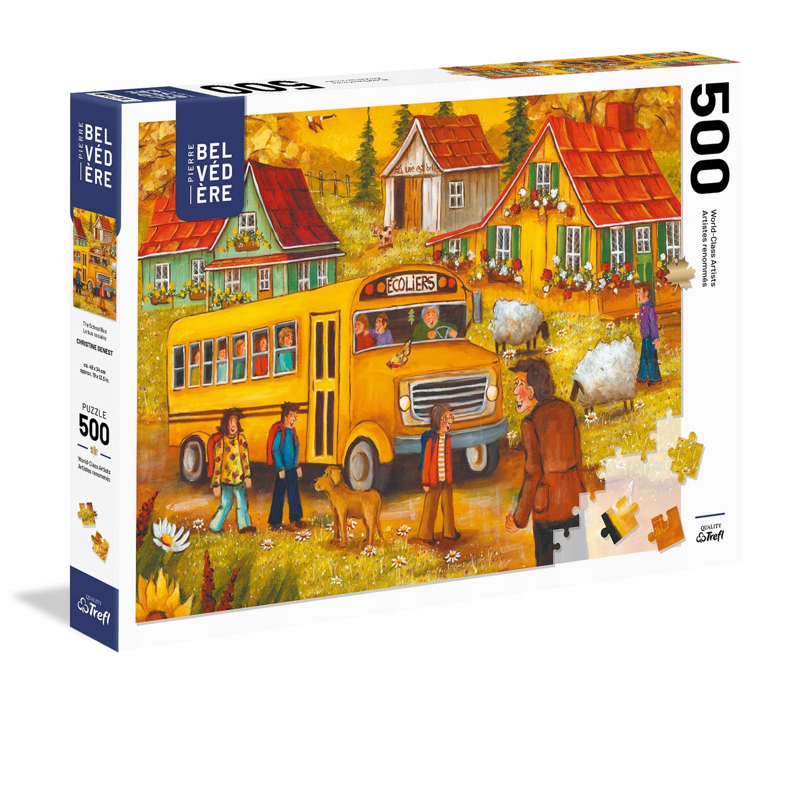 

Puzzle Belvedere School Bus by: Ch. Genest 500