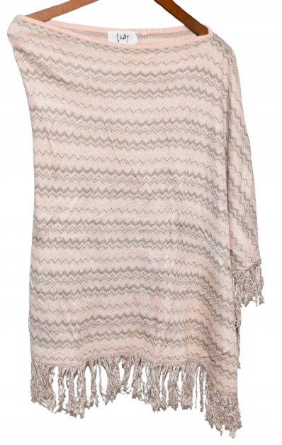 I SAY PONCZO SWETER NARZUTKA VISCOSE