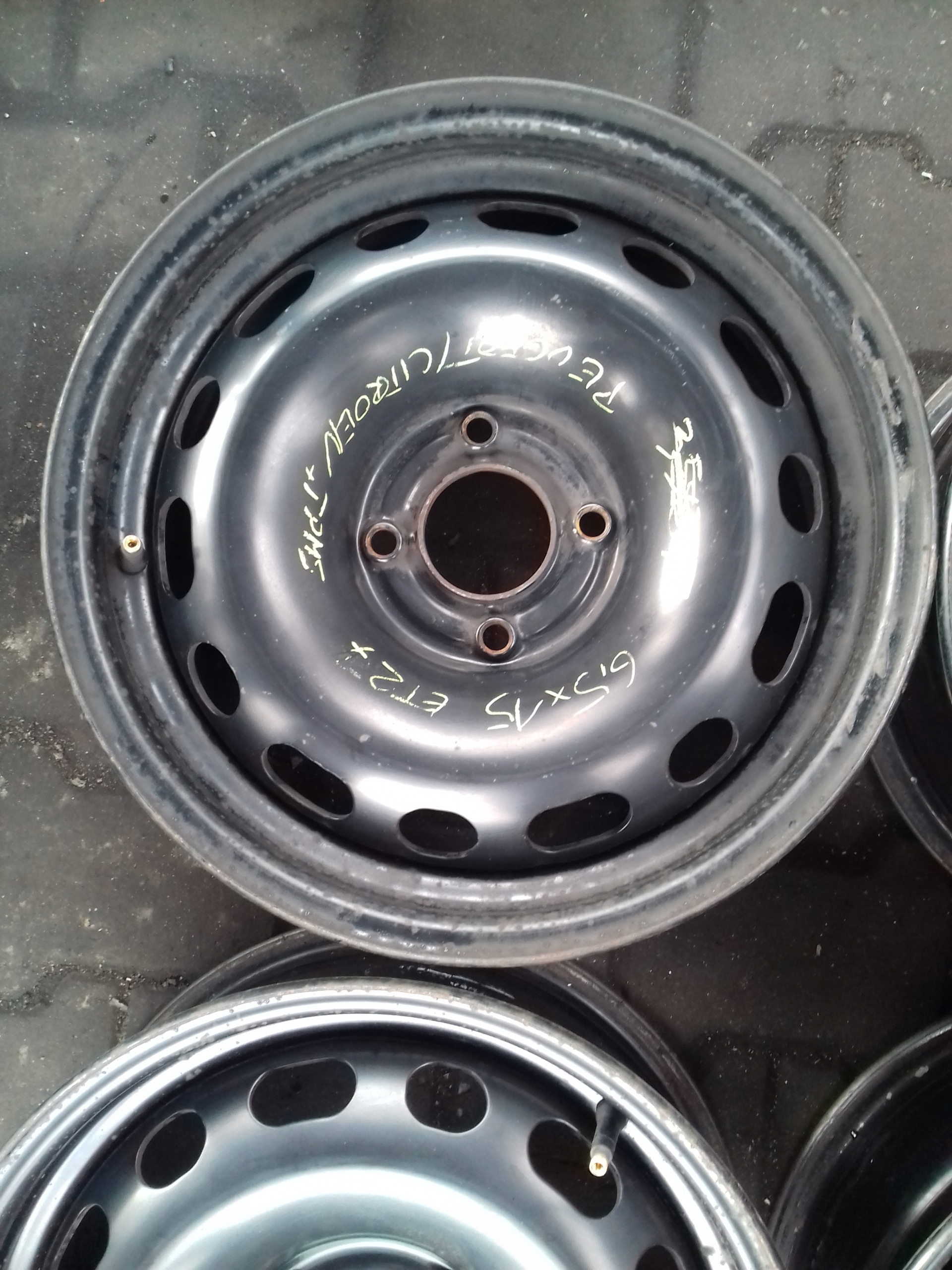 FELGI 6 5X15 ET27 CITROEN C3 C4 PEUGEOT 307 TPMS Rim diameter 15