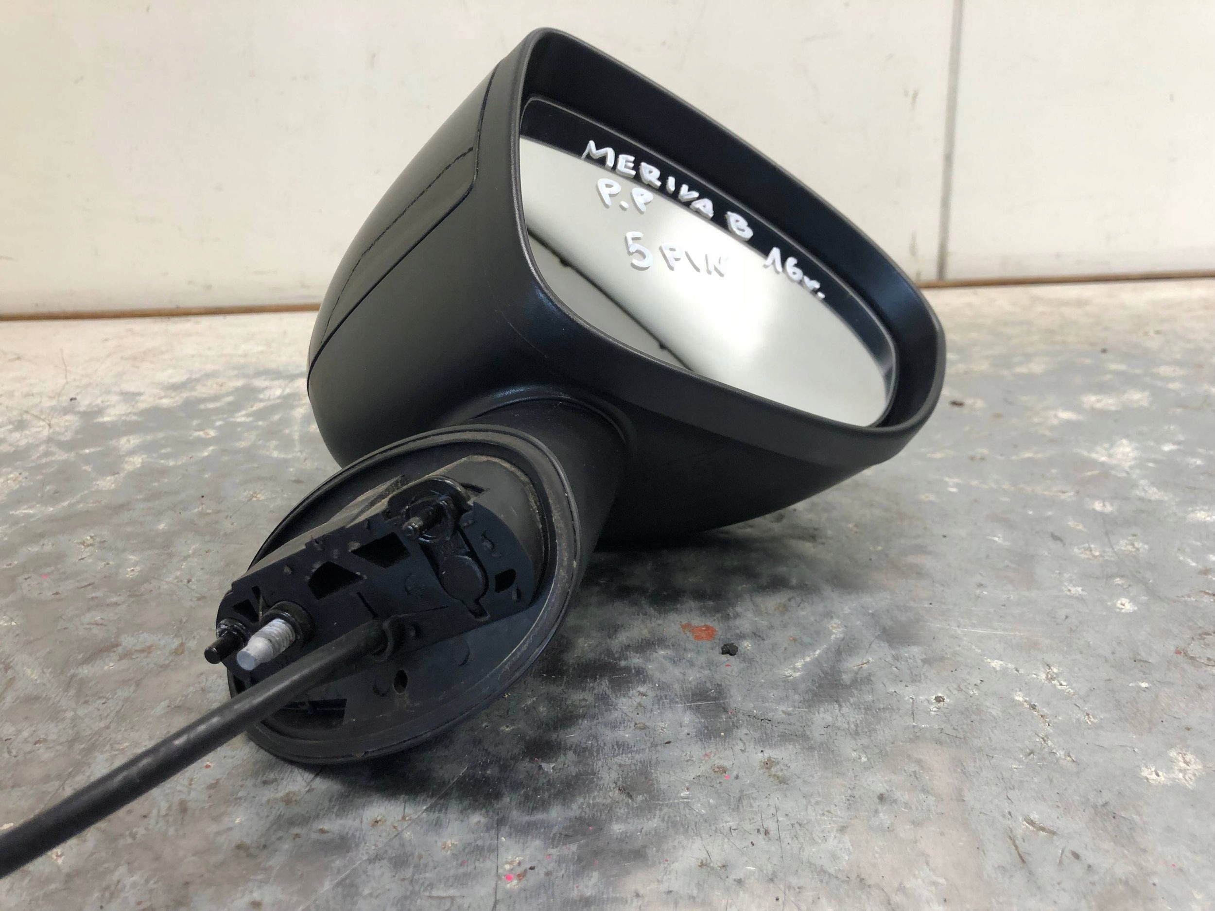 mirror right 5 PIN OPEL MERIVA B LIFT