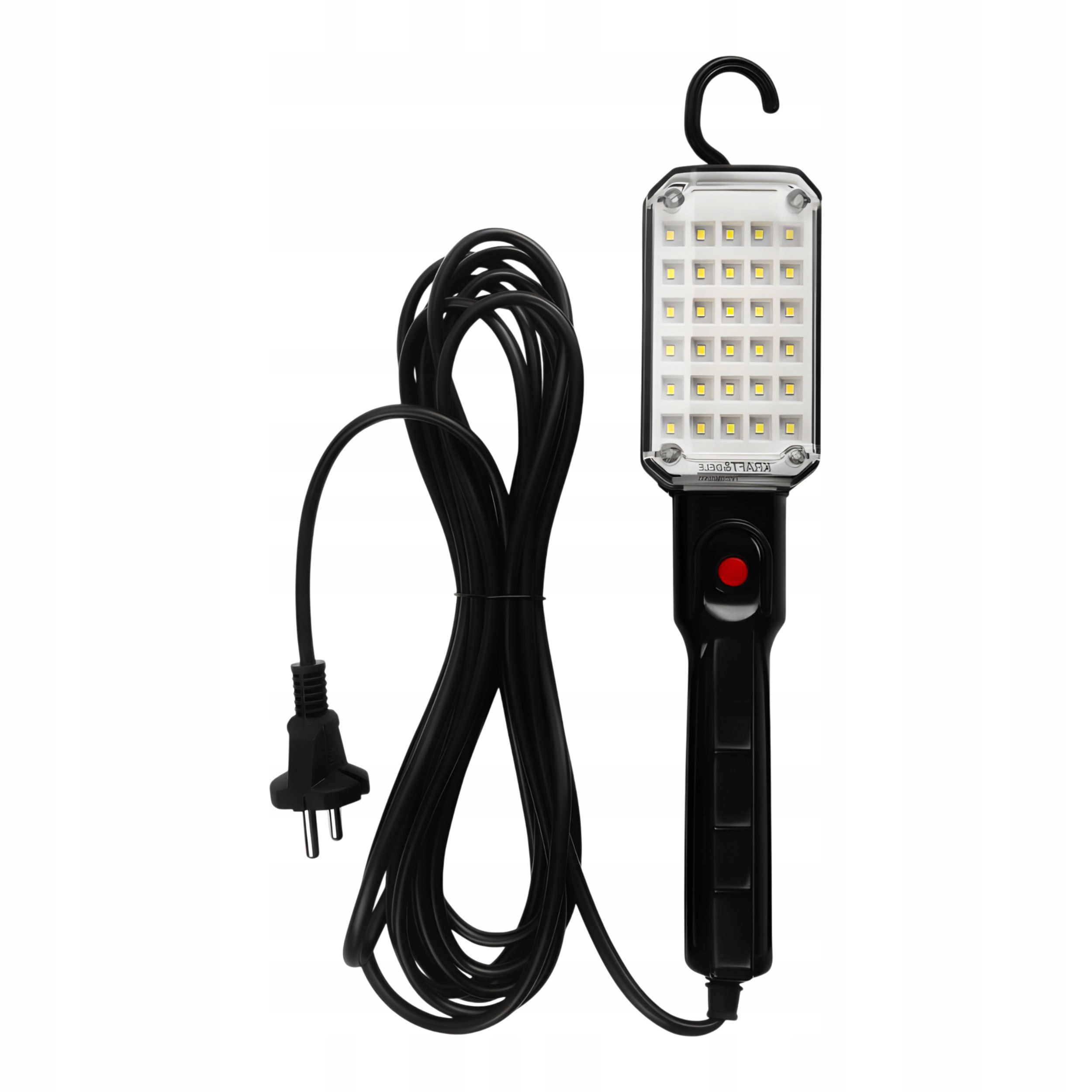 Lampa warsztatowa Led latarka 15W 220V z haczykiem i magnesem do garażu