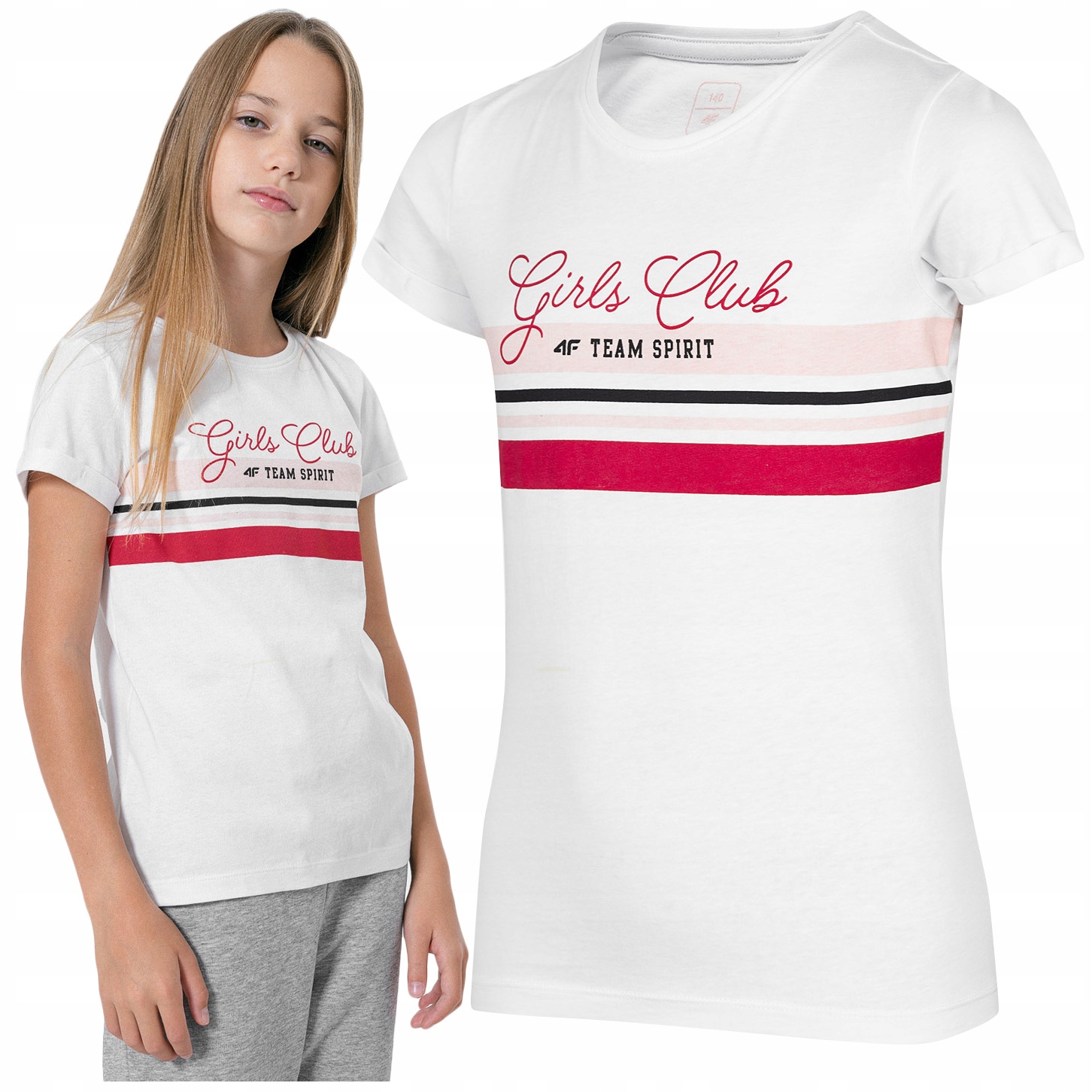 

Koszulka dziecięca T-shirt 4F junior JTSD004 158