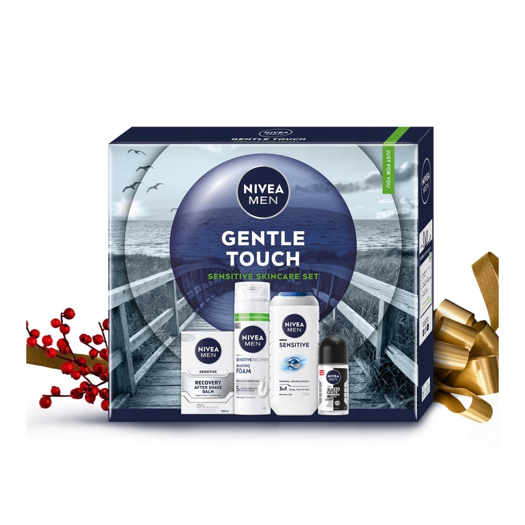 Nivea Men Dárková Sada Gentle Touch Sensitive Skincare Set