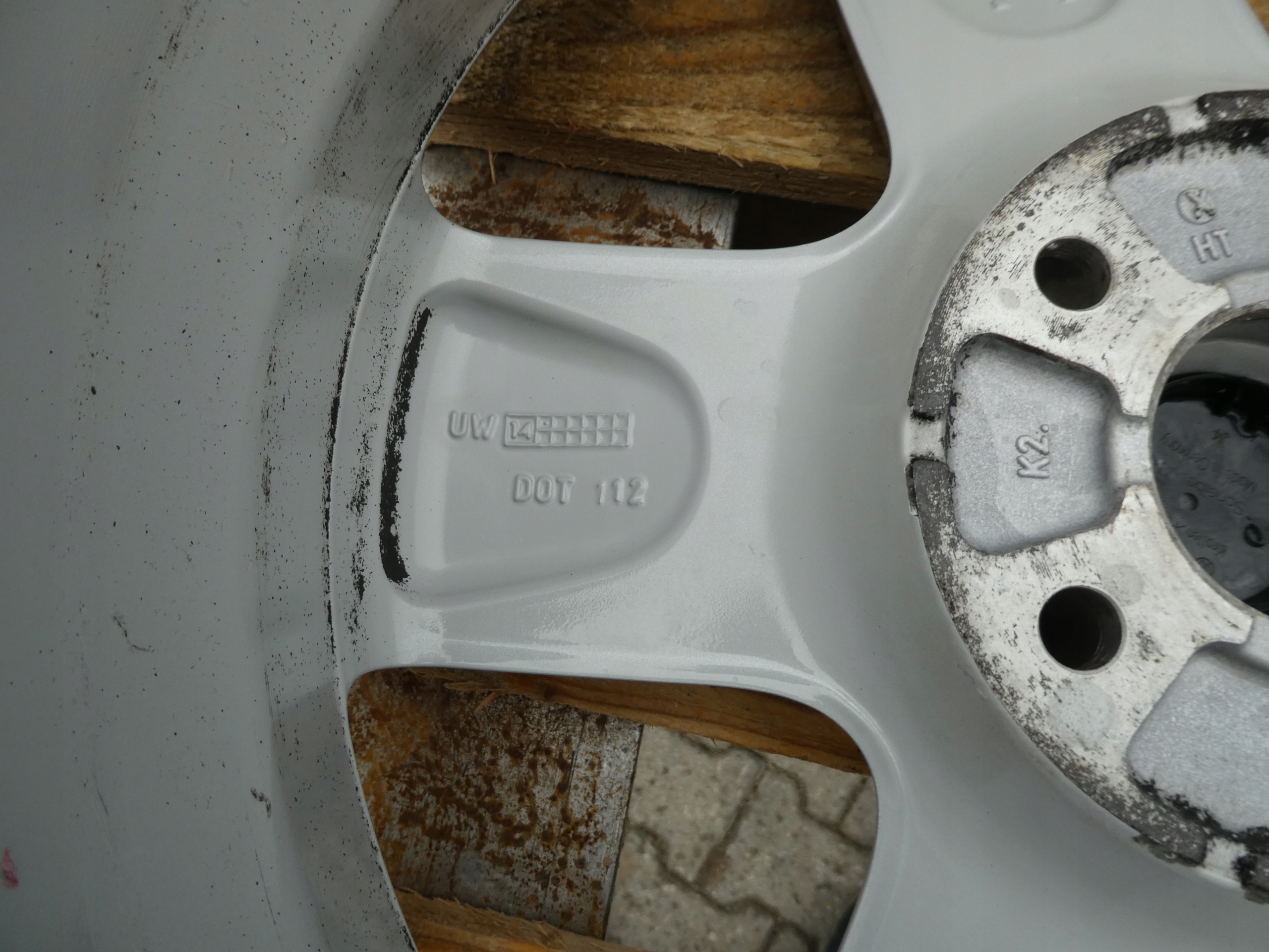 4X discs aluminium disc 7H0601025H VW T5 T6 5X120