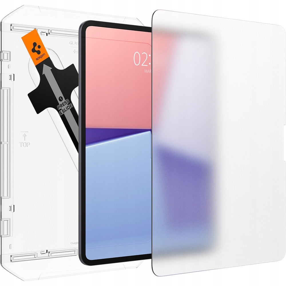 Tvrzené sklo matné aplikátor pro iPad Pro 13 M5/M4, Spigen Paper Touch