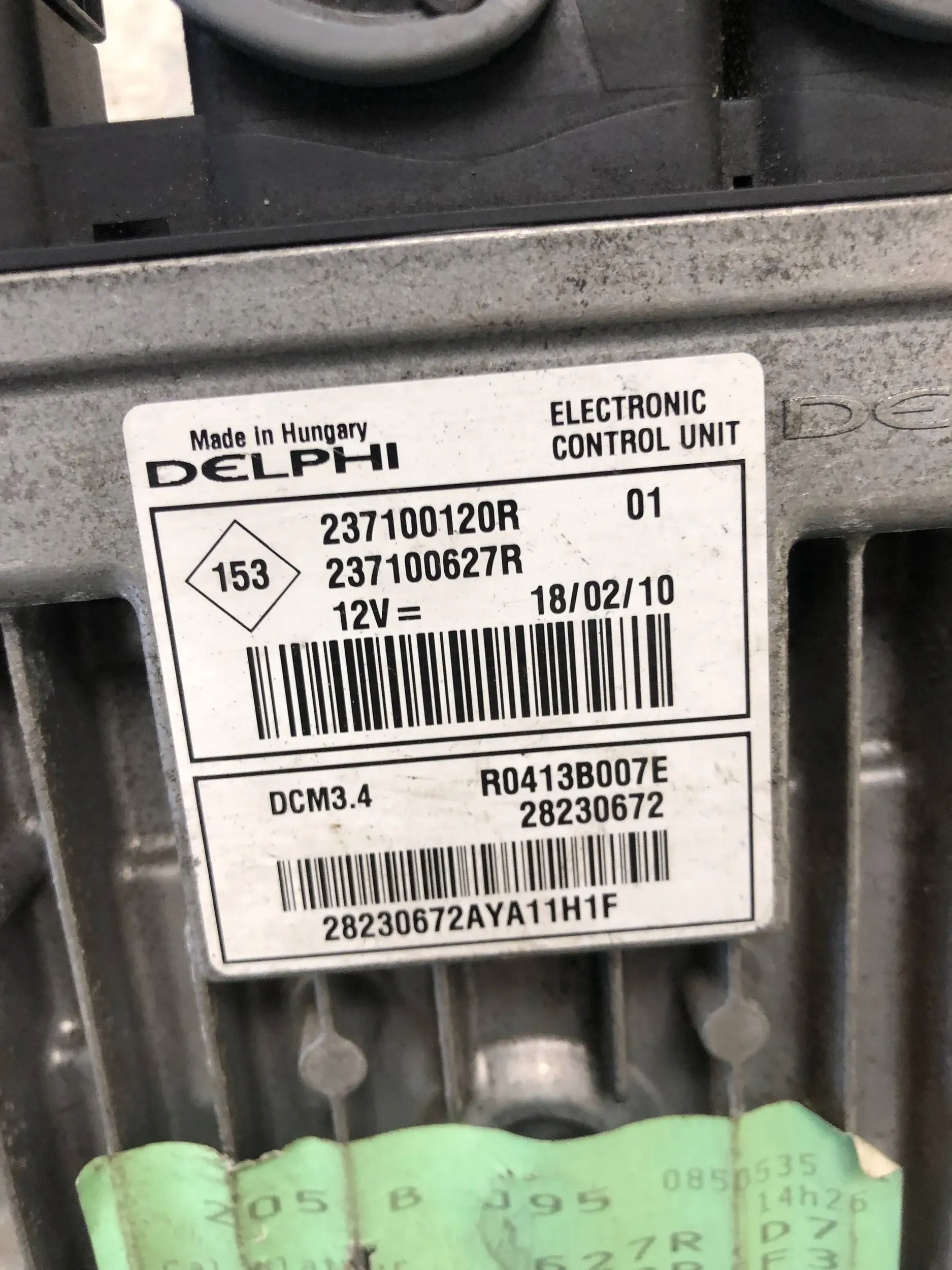 computer Motore 1.5 DCI K9KF830 RENAULT SCENIC III 237100120R