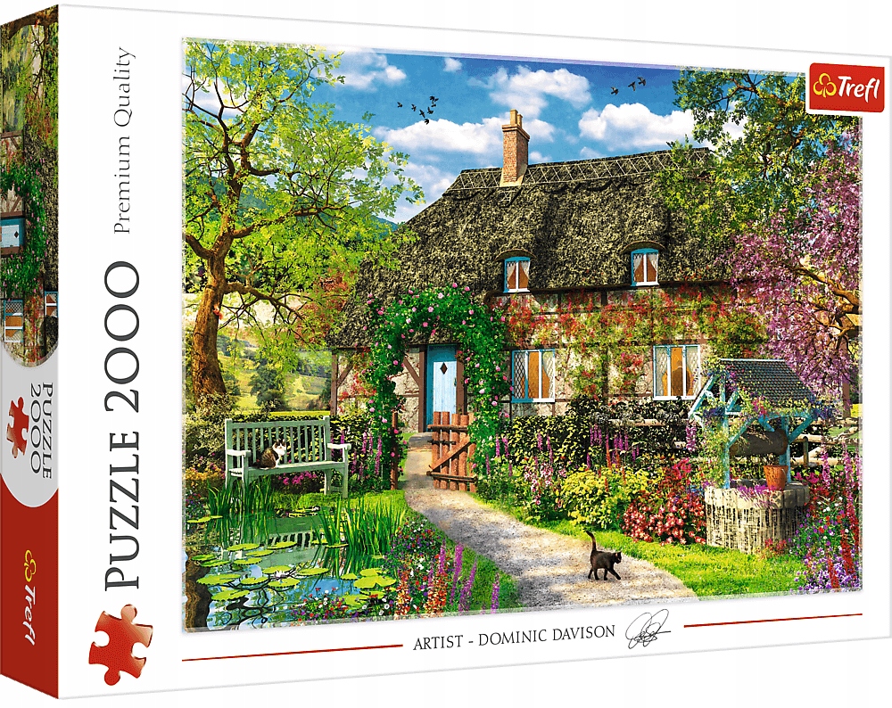 

Trefl Puzzle 2000 Wiejska chatka 27122