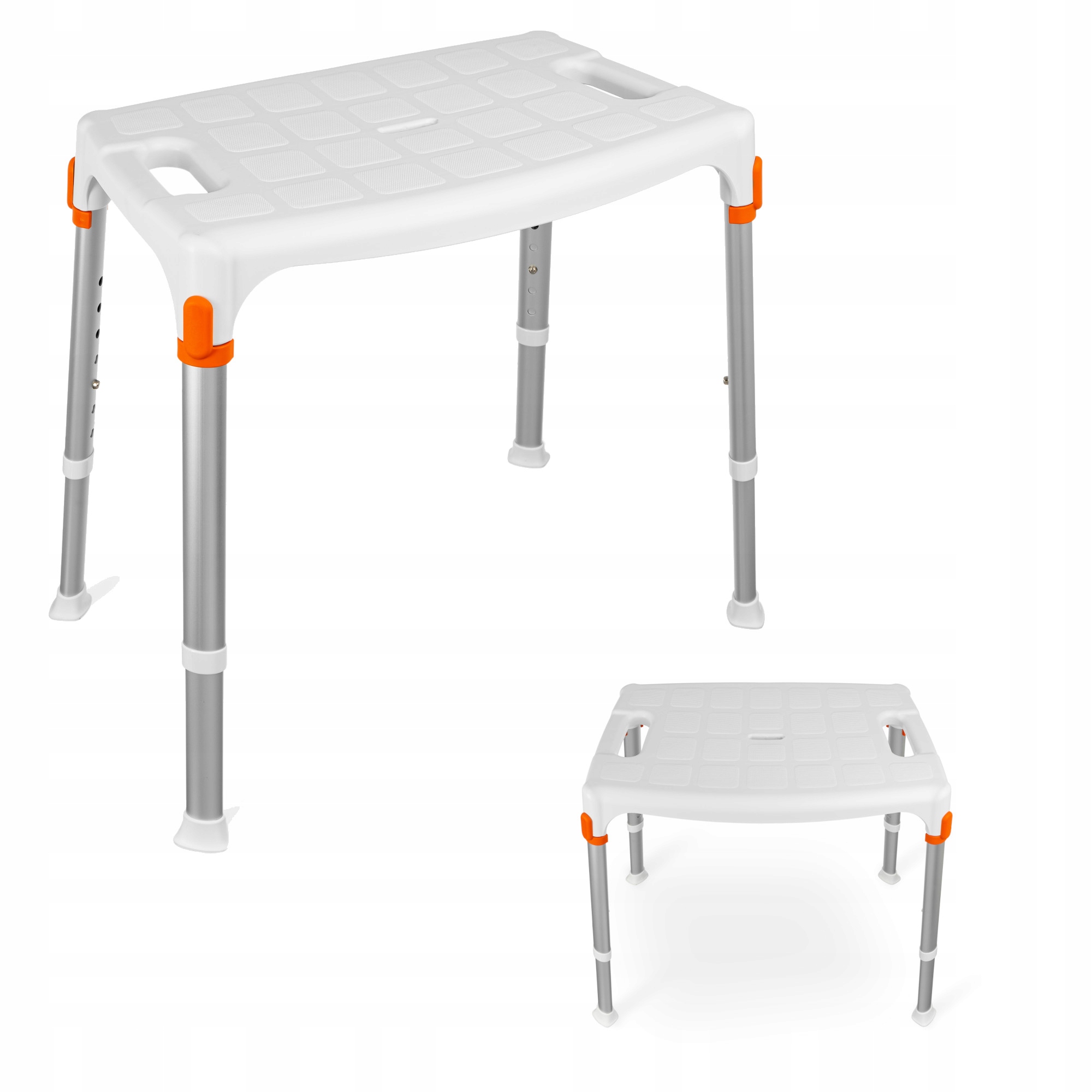 SIEDZISKO PRYSZNICOWE TABORET PROSTOKĄT REGULOWANY