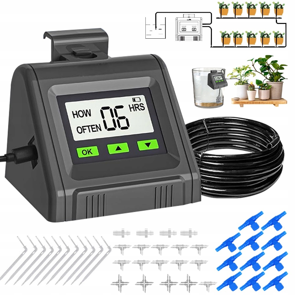 Automatický Systém Pro Zavlažování Rostlin, Zavlažování Zahrady, Sada Čerpadla Ventil