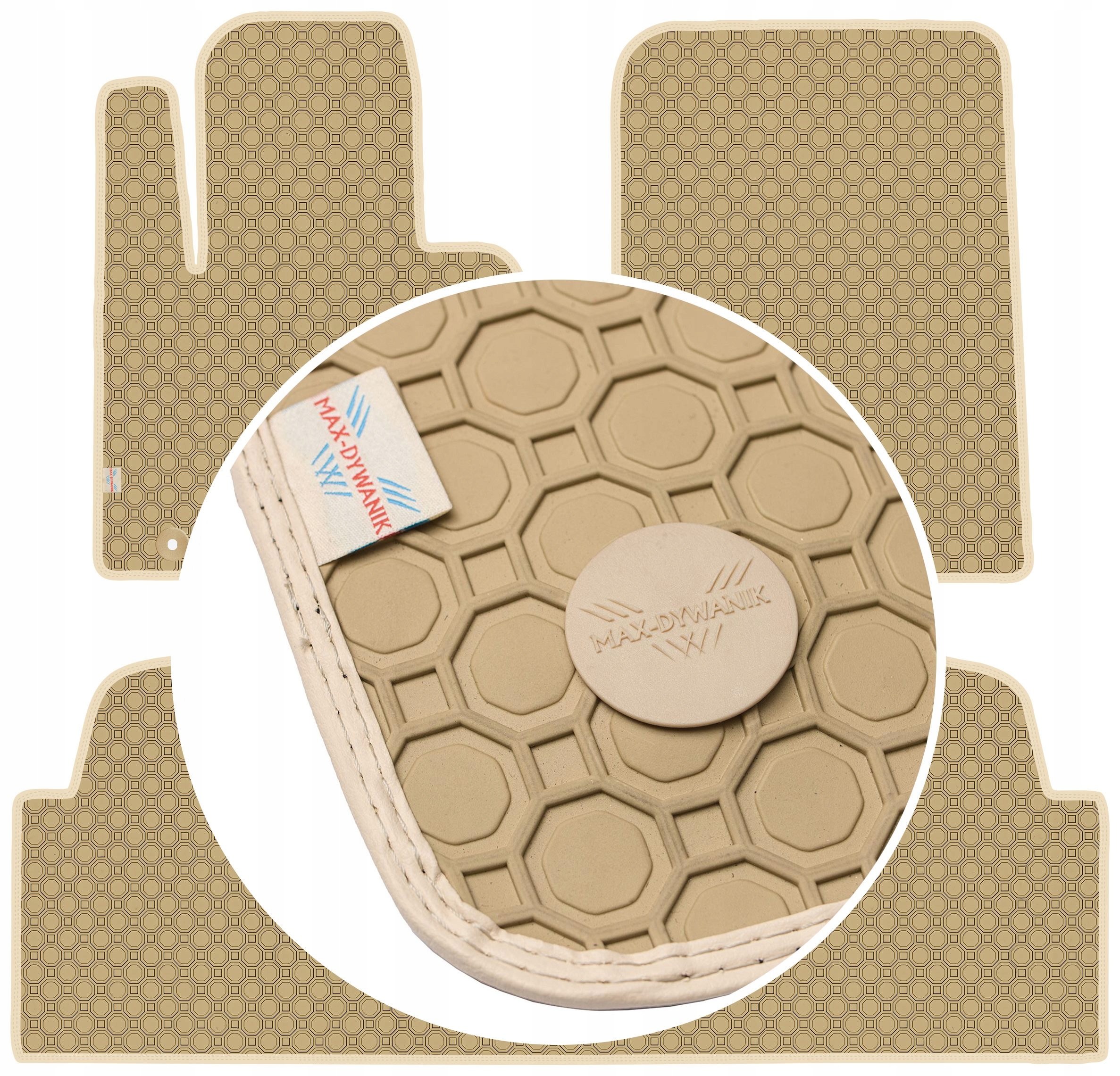 Kia Sorento III 2015-2020 Koberce Béžové