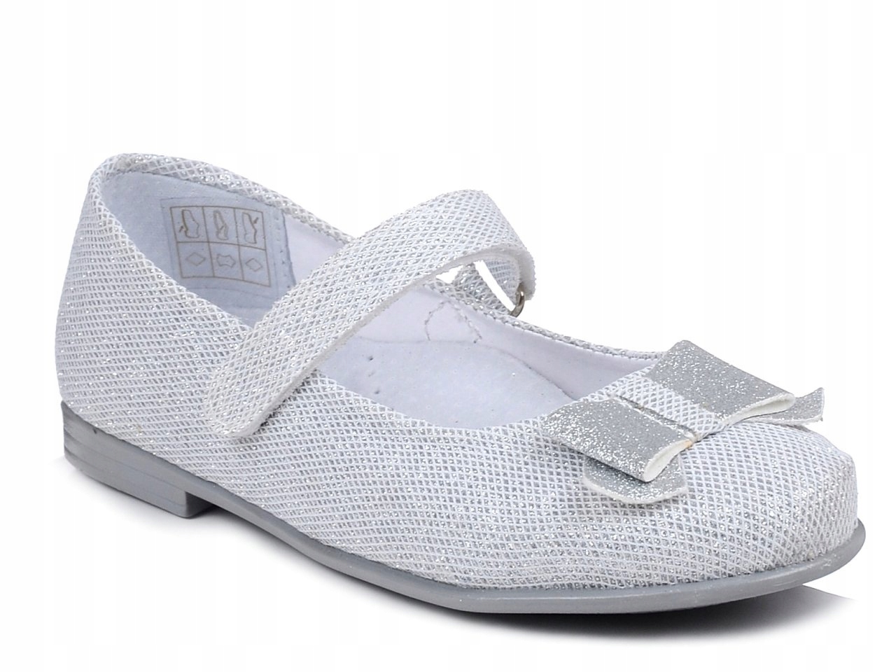 

Buty dziewczęce baleriny na rzep Kornecki 6802 32