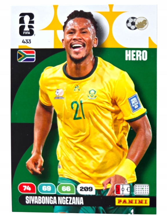Karty Piłkarskie do albumu Panini Fifa World Cup 2026 Hero Rpa 433 Ngezana