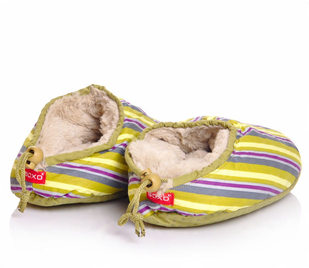 

Soxo Kapcie Ciapy Laczki Kacze Pierze Ciepłe 37/38