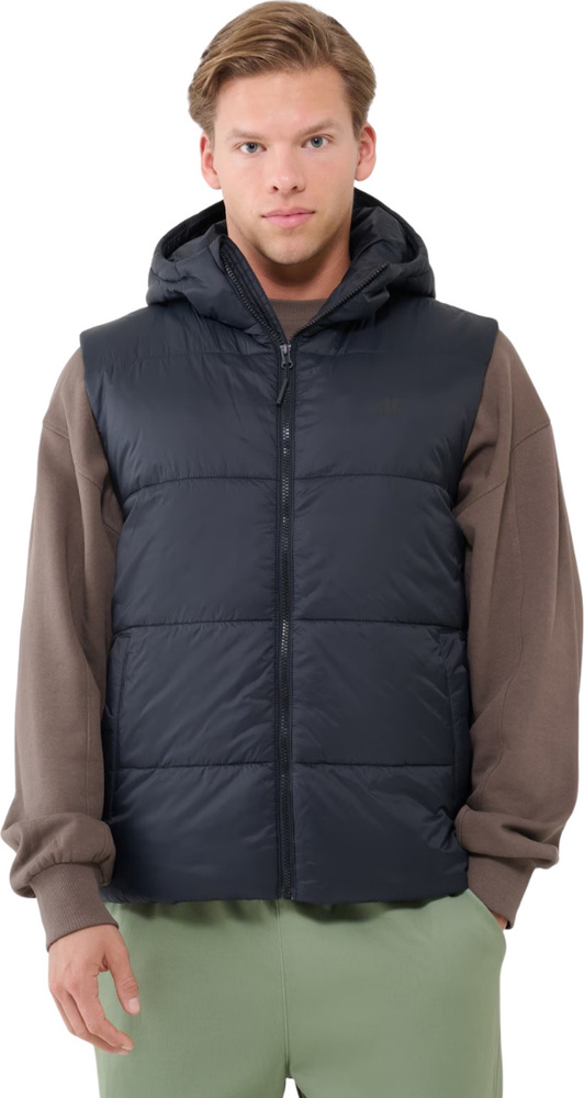 Pánská Vesta 4F M193 Černá 4FWSS25TVJAM193 20S vel. M