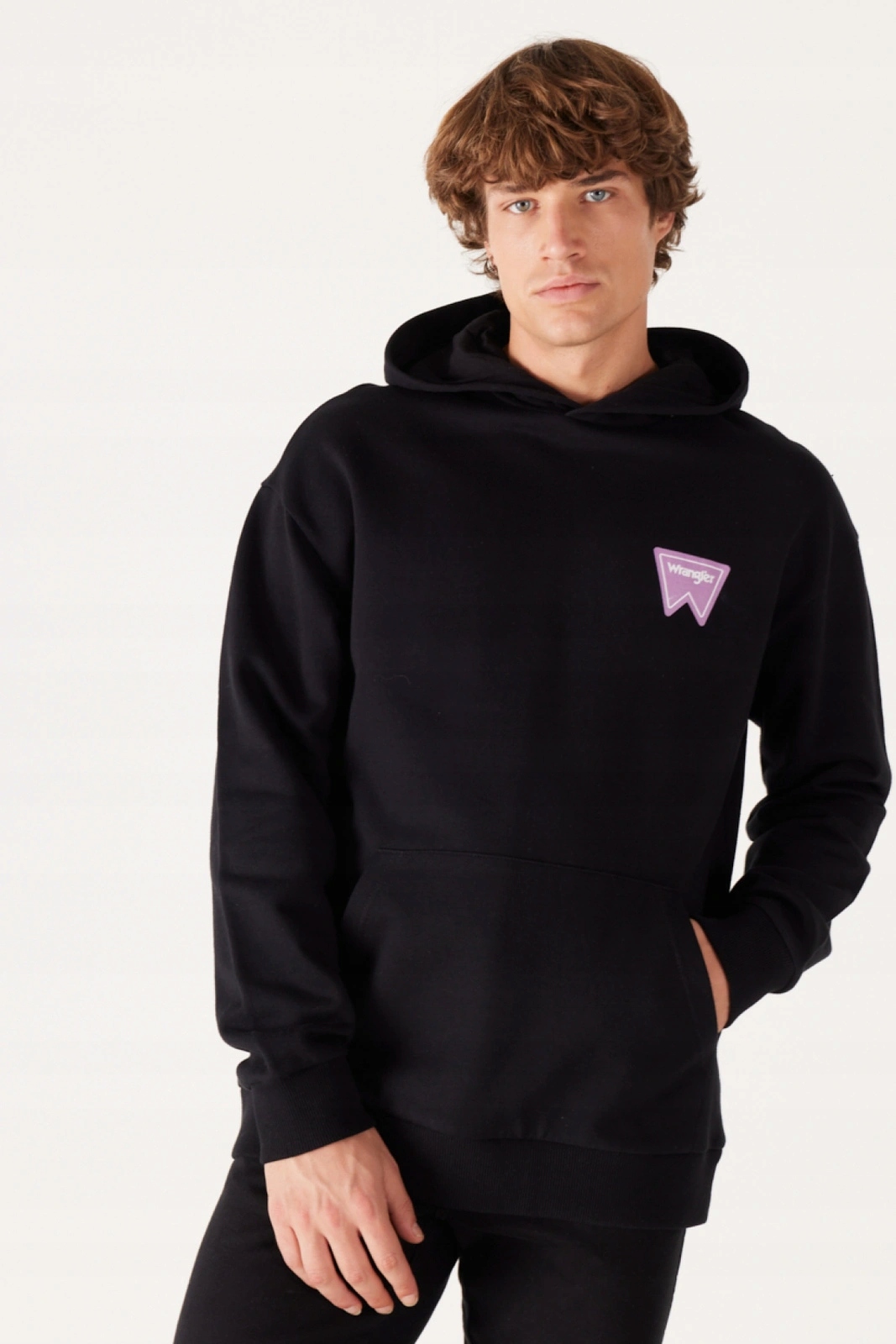 Pánská mikina Wrangler Crew Sweat Black 112388641 M