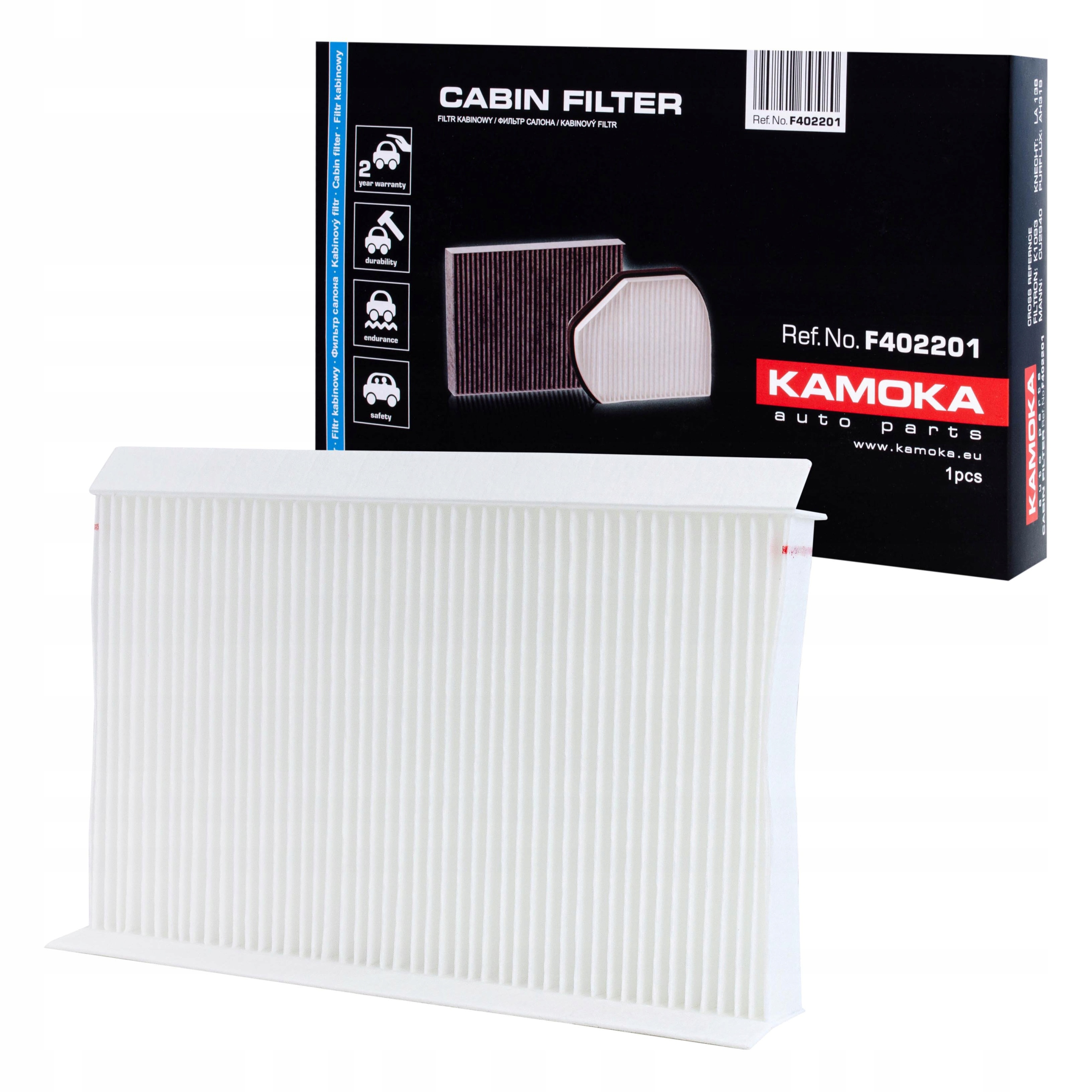 Filtr kabinowy KAMOKA F402201 CU2940