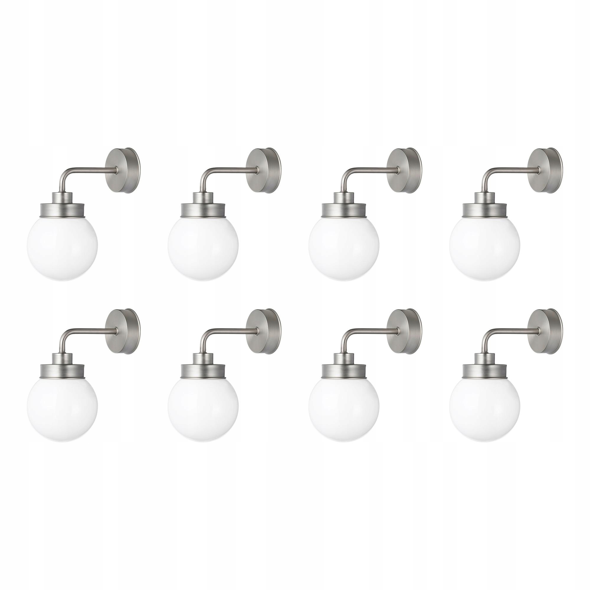 8 szt. Frihult Lampa ścienna stalowy