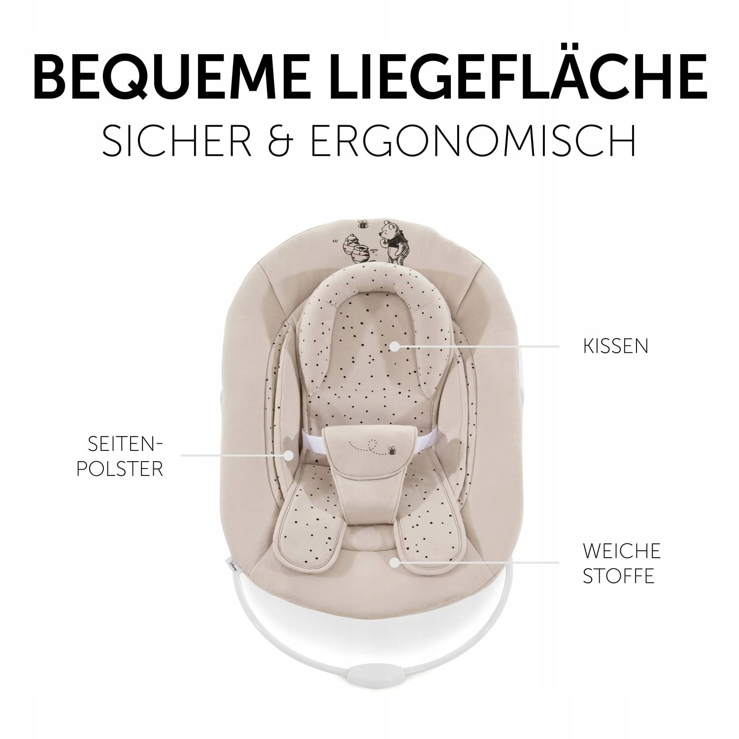 Alpha Bouncer 2w1 Hauck Leżaczek na Krzesełko 2w1 CZYT. OPIS! Kolor Odcienie różu