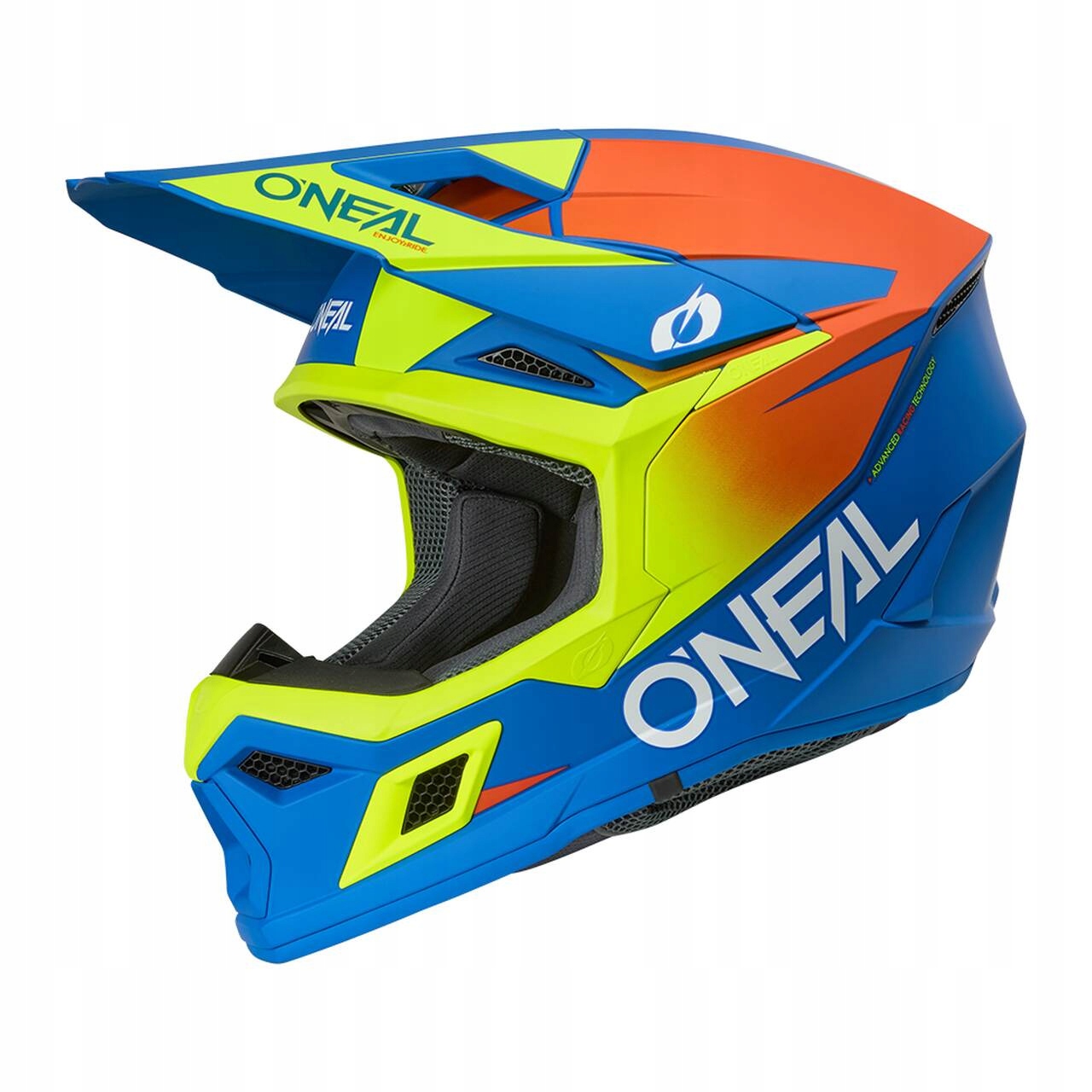 Helma O'Neal 3SRS Solid blue/yellow matt Xs