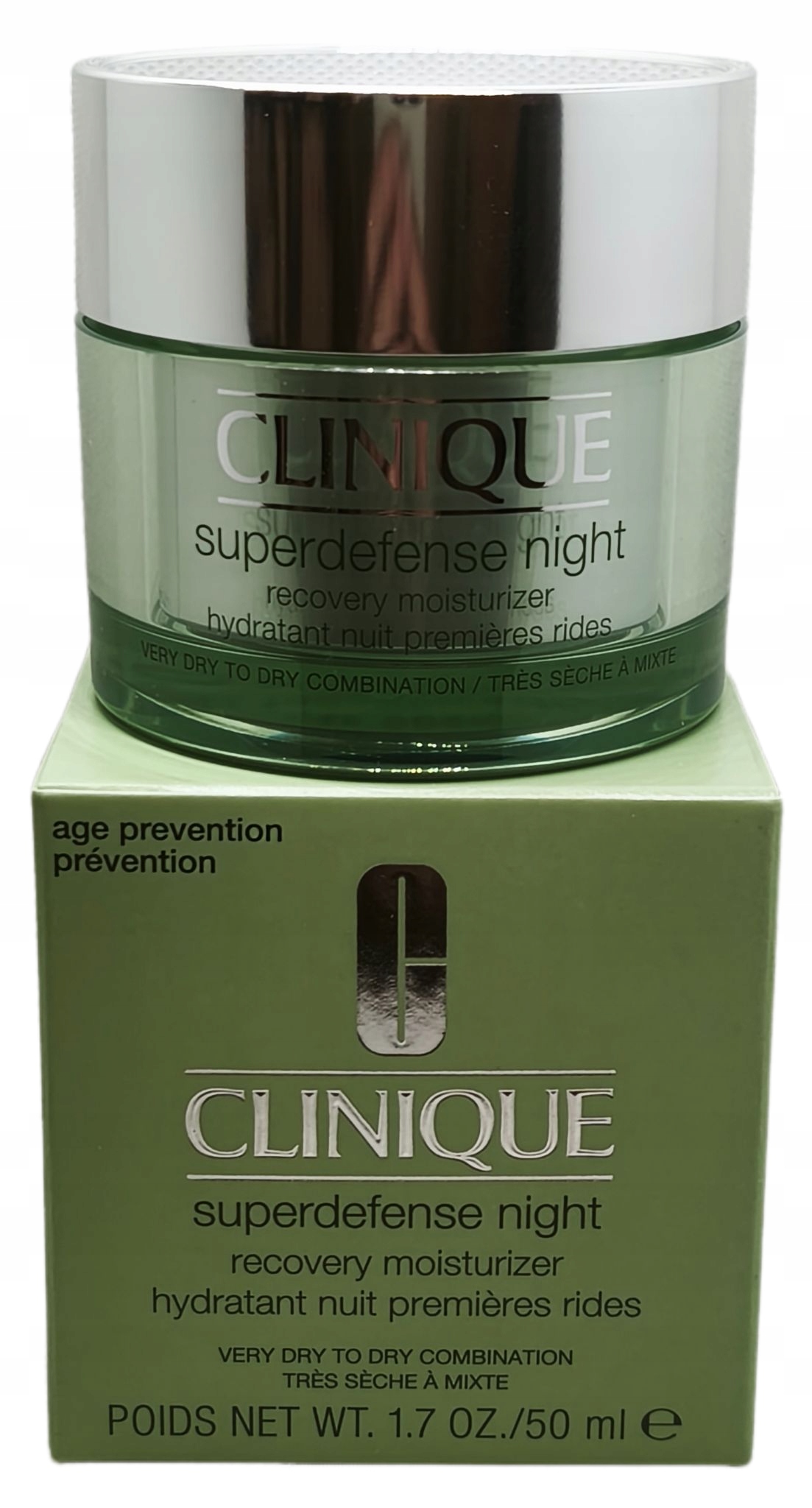 Clinique Superdefense Night Type 1 2 50ML
