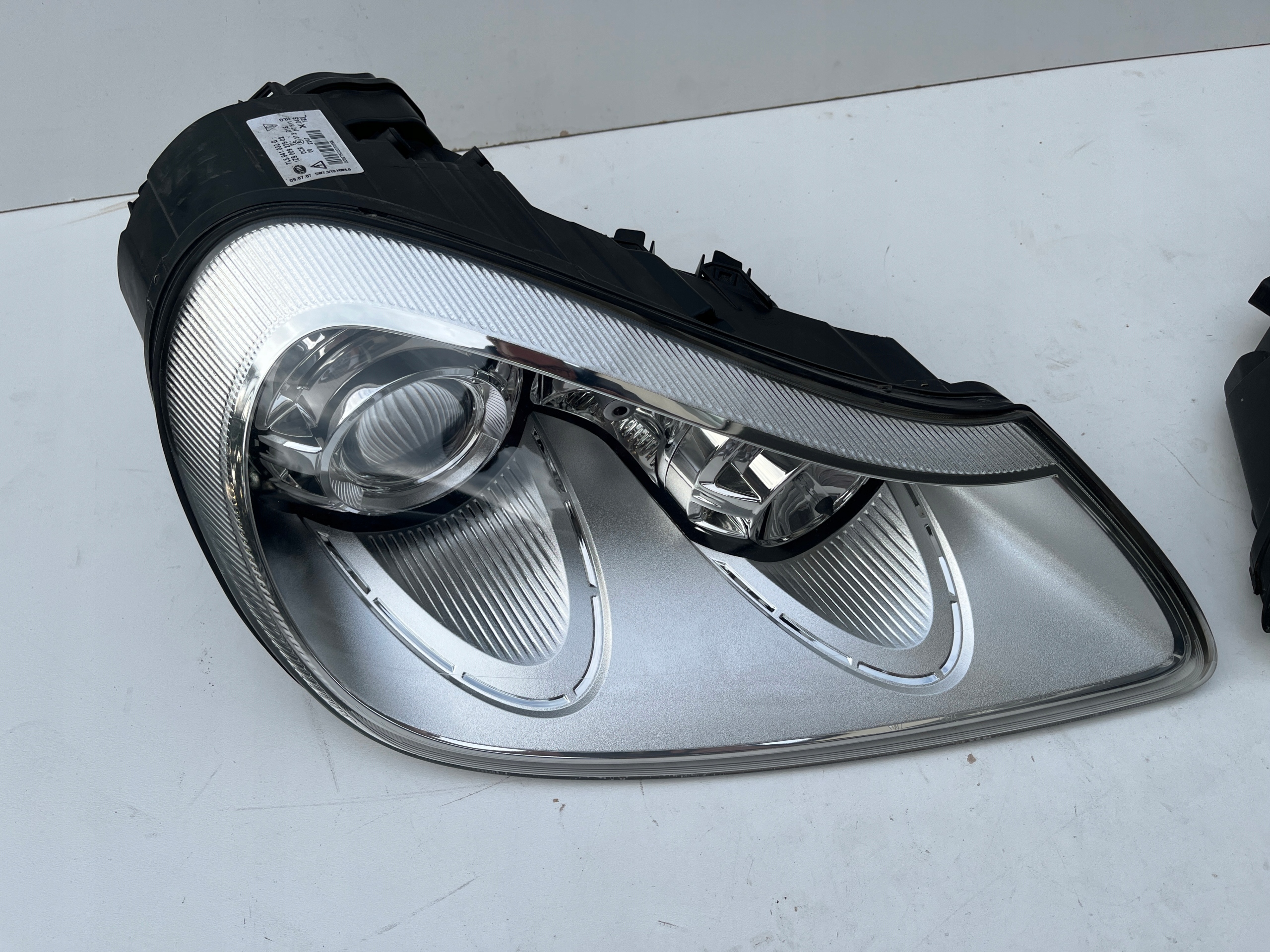 light left Reflektor left front Porsche CAYENNE 7L Lift Xenon 07-10r.