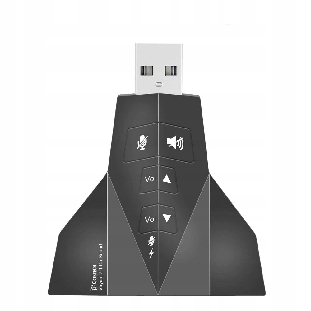 USB аудио порт сплиттер 7.1 виртуальный интерфейс USB