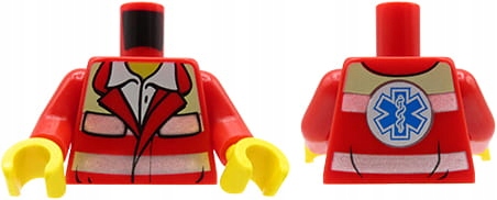 

Lego tors figurki - ratownik medyczny / fartuch