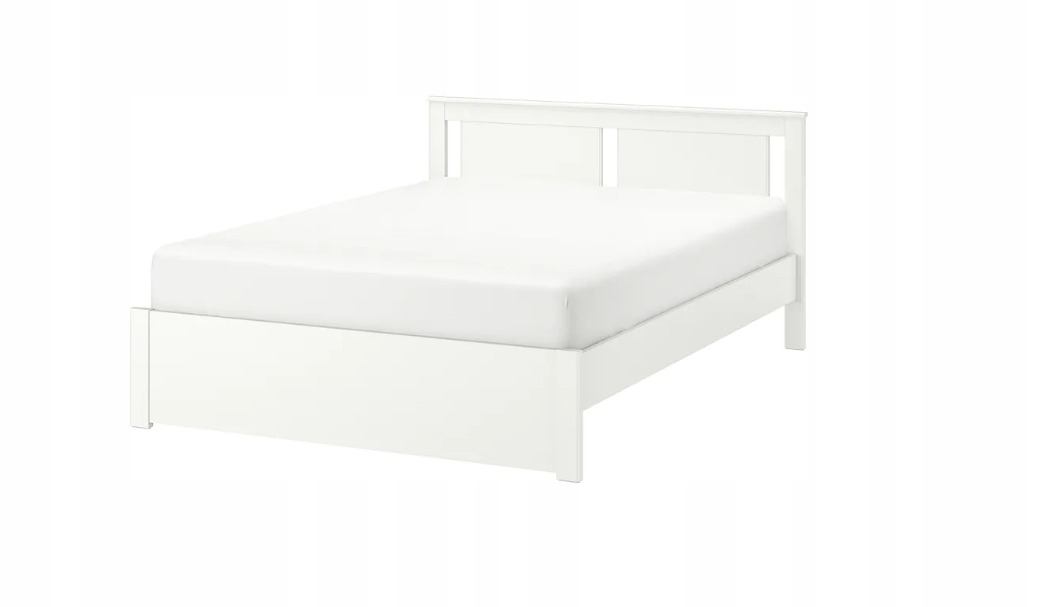 

Ikea Songesand Rama łóżka, biały160x200 cm