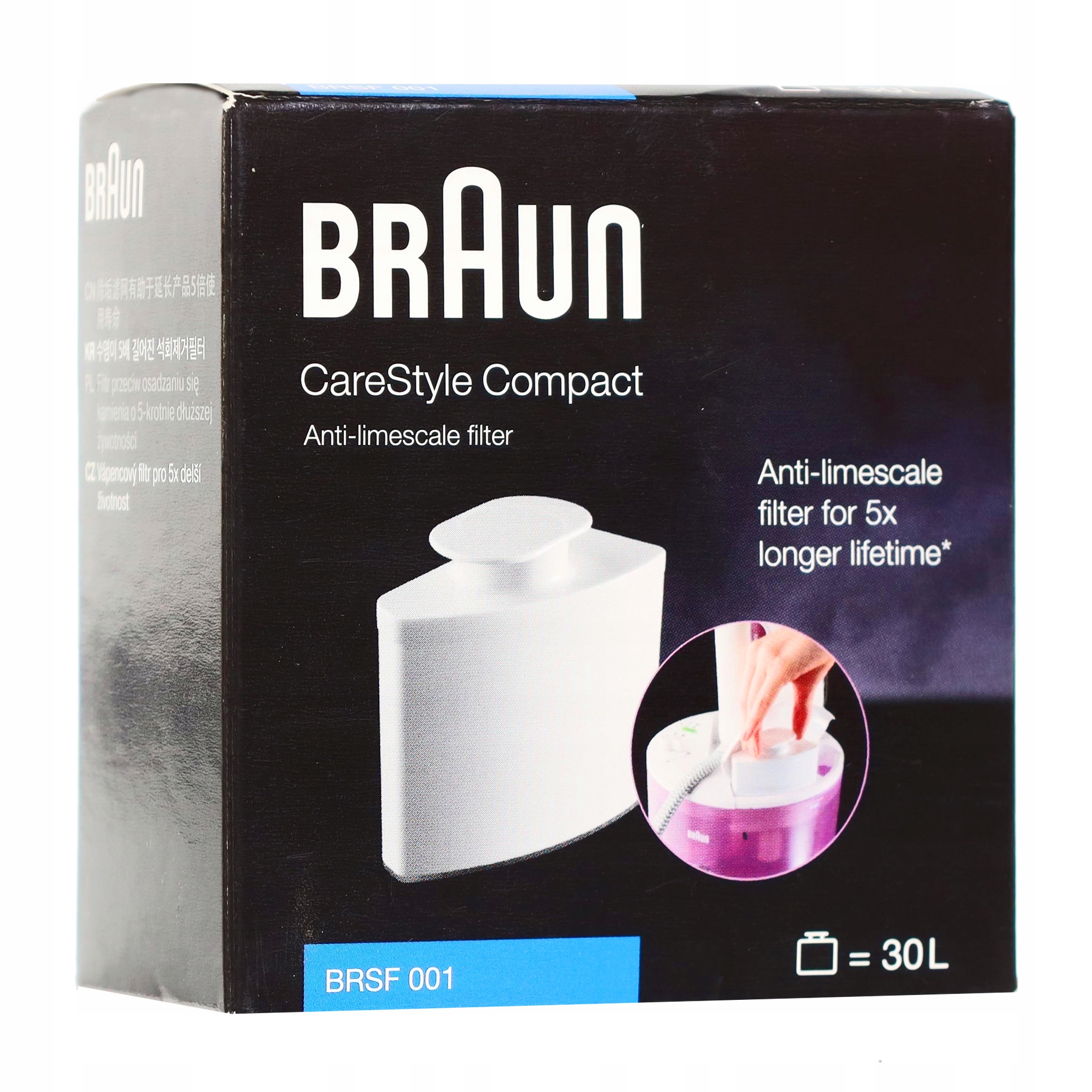 

Braun CareStyle Compact BRSF001 wkład do żelazka