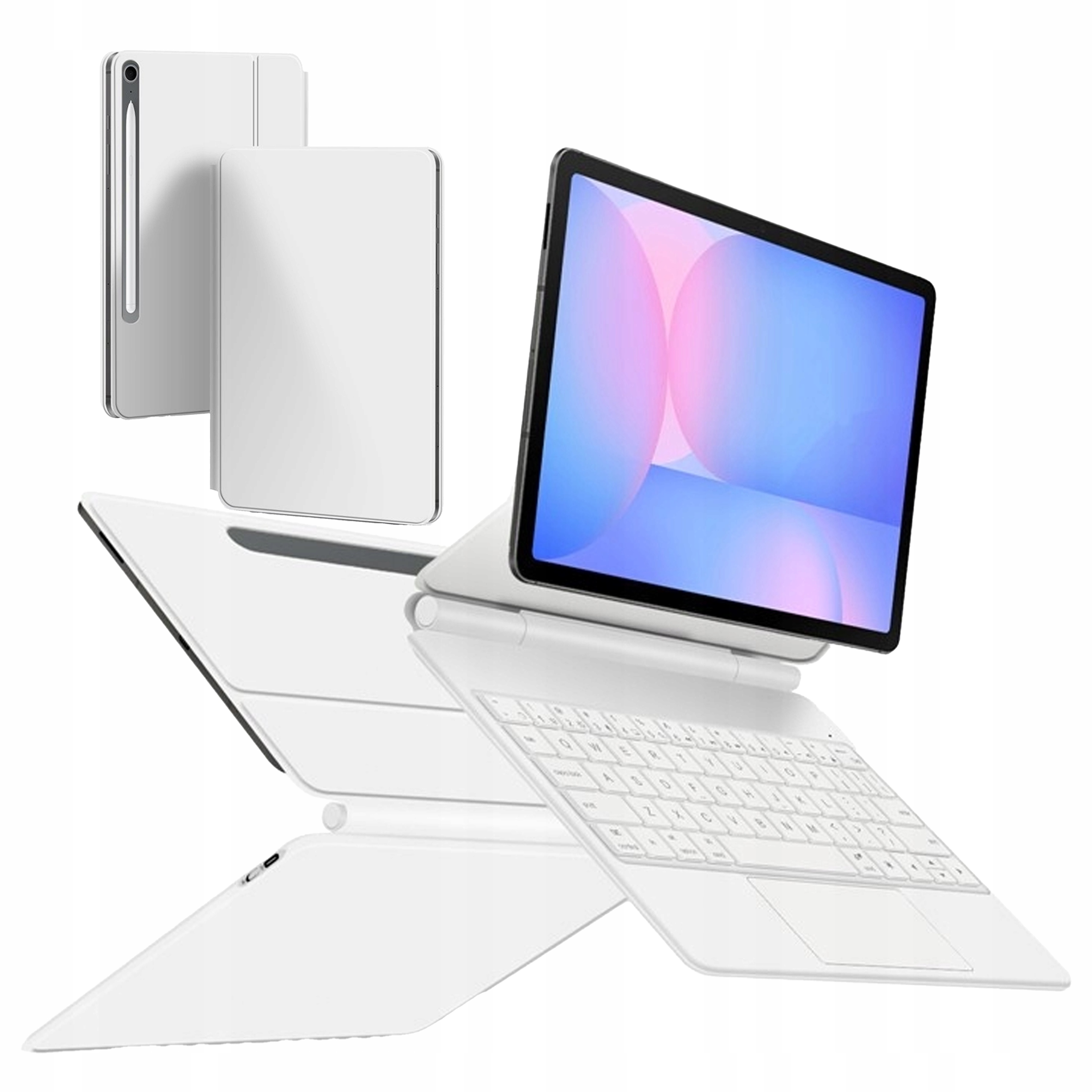 Magnetické Puzdro S Klávesnicou Typu Touchpad Pre Samsung Galaxy Tab S10 Fe Case