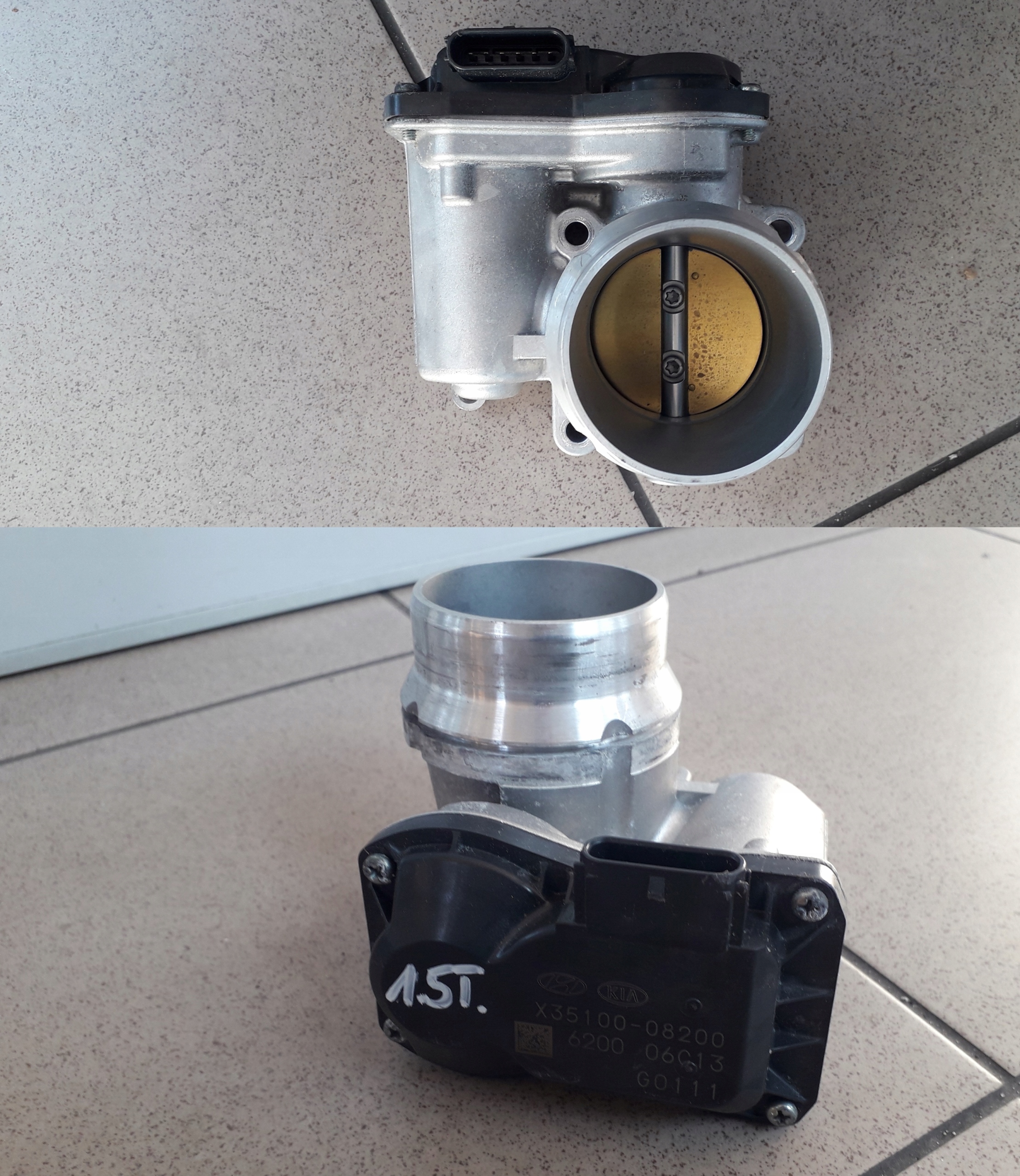 3510008200 - HYUNDAI i30 III 2020 1.5 T дроссельная заслонка 35100-08200