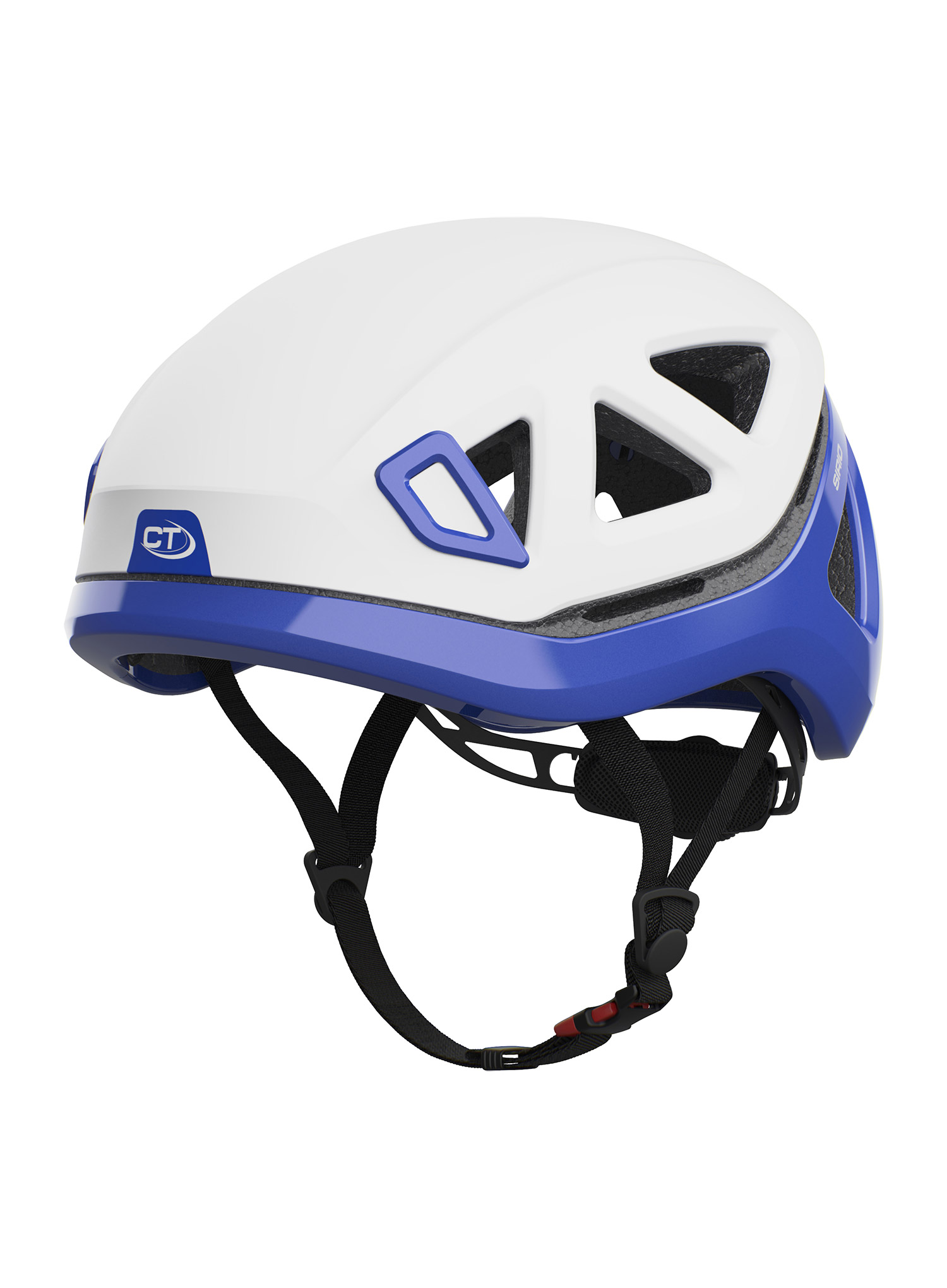 Horolezecká přilba Climbing Technology Sirio Helmet bílá/modrá 50-57 cm