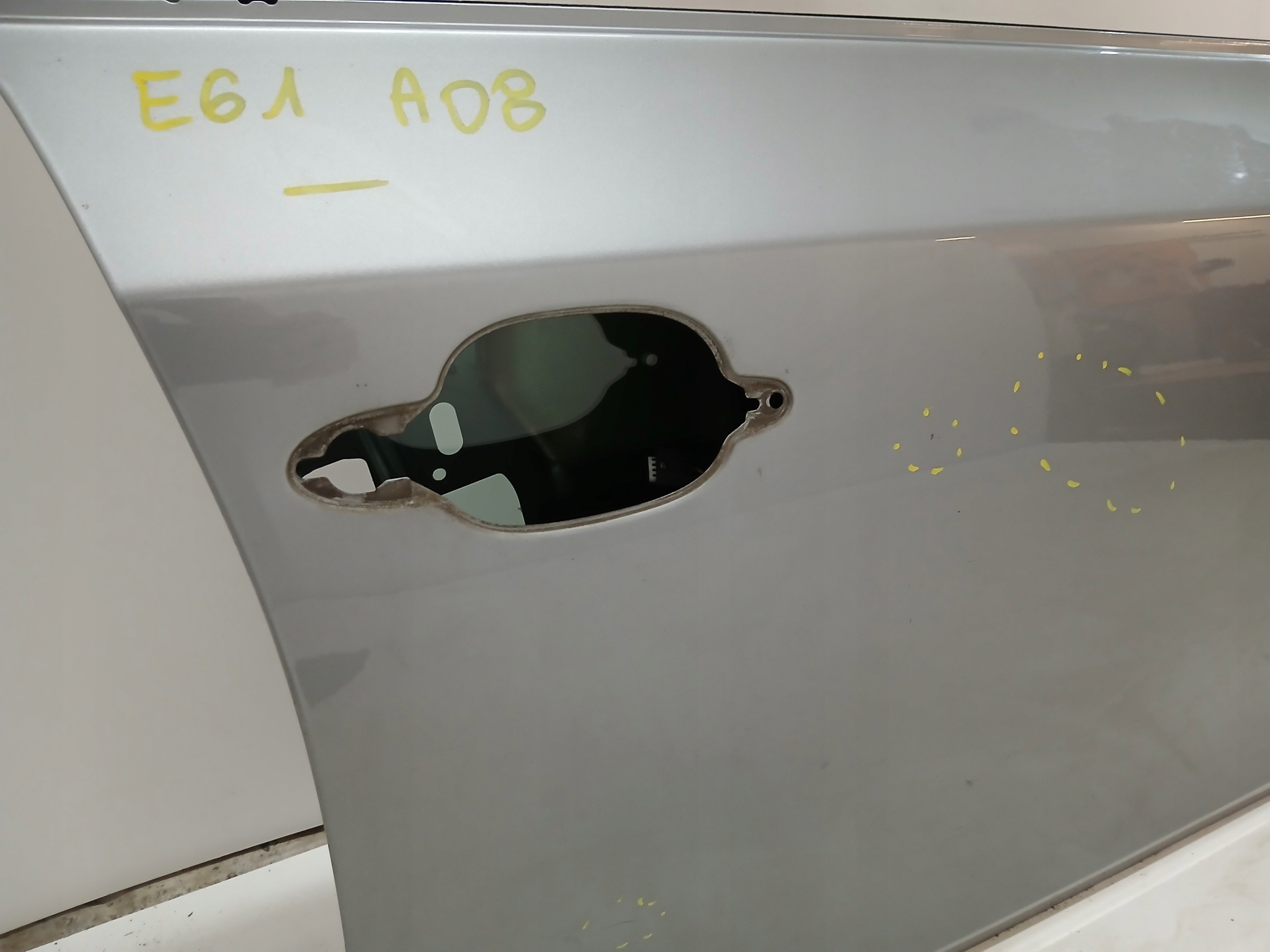 Tür rechts vorne BMW E60 E61 SILBERGRAU EU