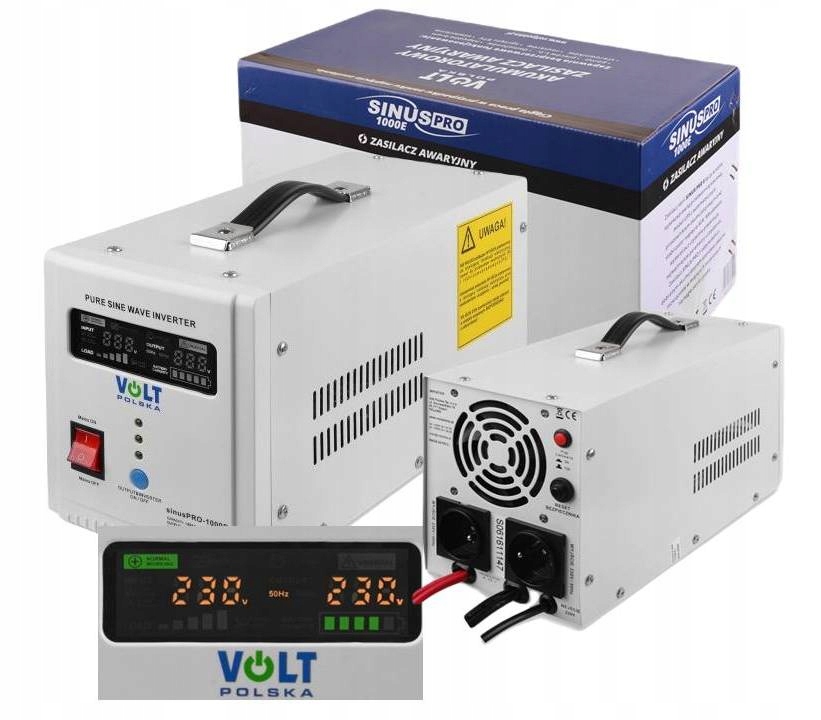 Záložní Napájecí Zdroj Měnič Napětí Ups 12V 1000E 1000W Sinus Pro