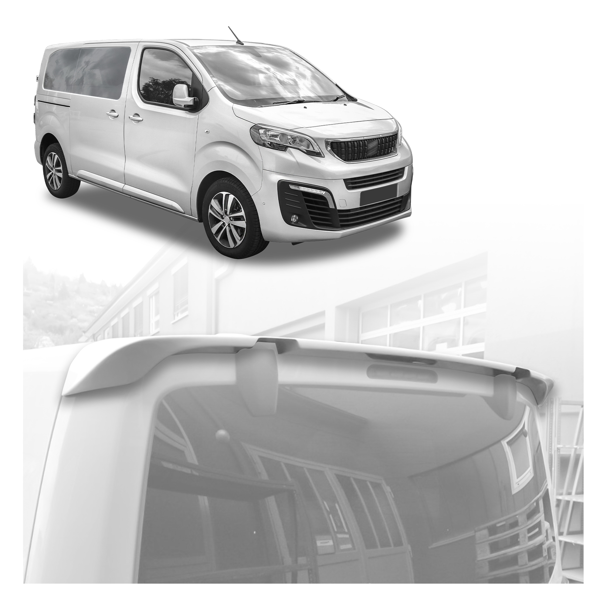 Střešní spojler pro Peugeot Traveller I 2016-