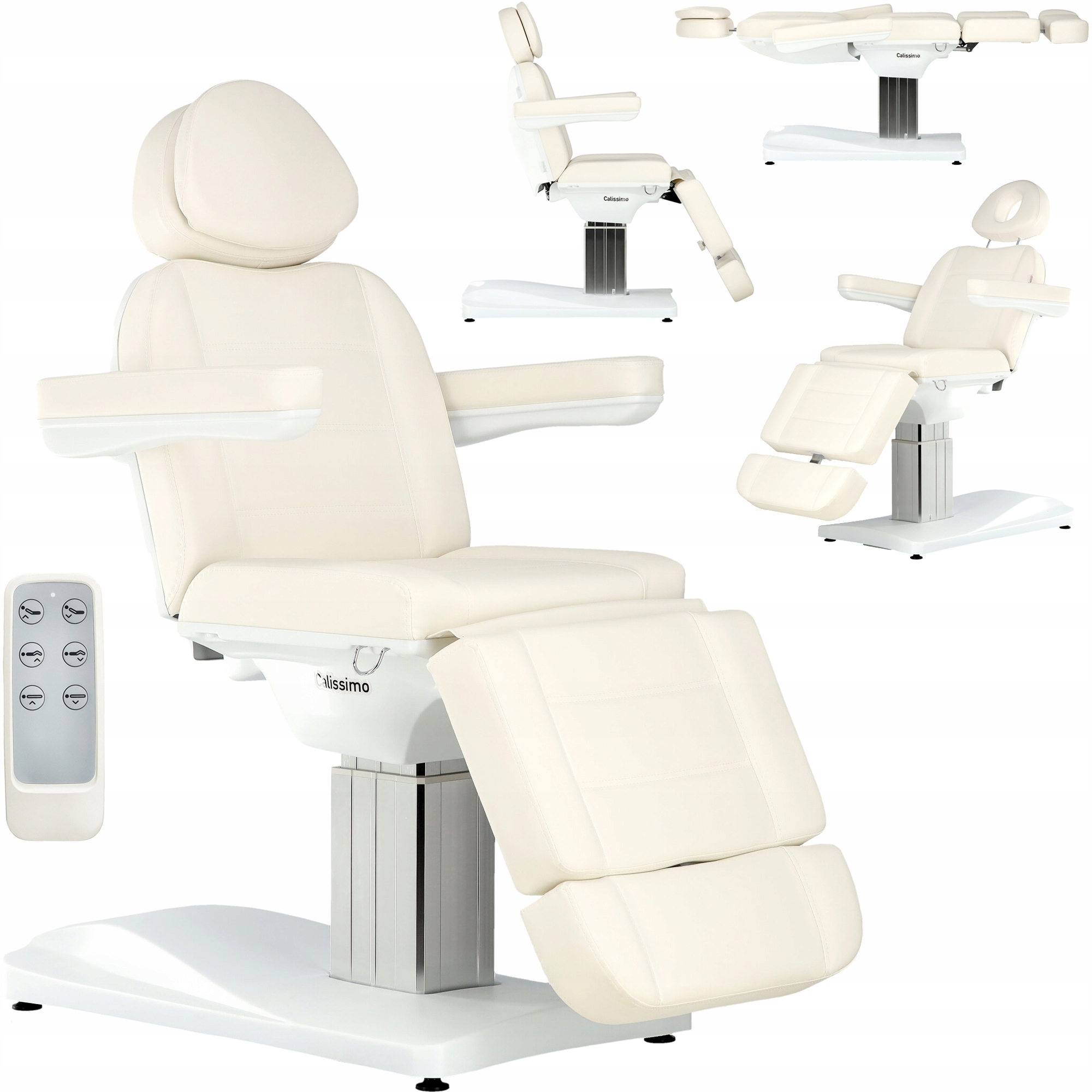 Elektrické kosmetické křeslo pro pedikérský salon, 3 pohony